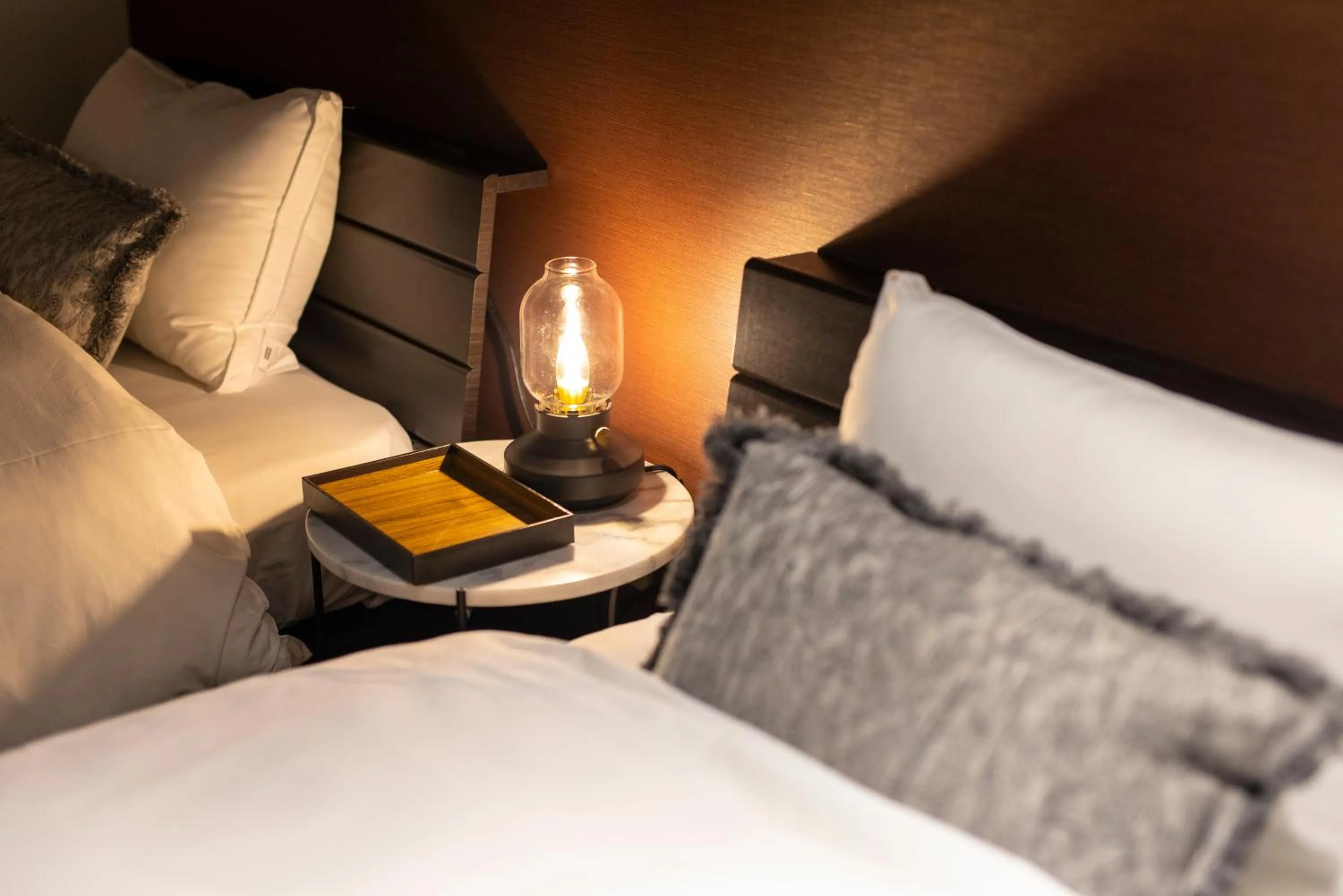 Bed in Wow! KANAZAWA STAY