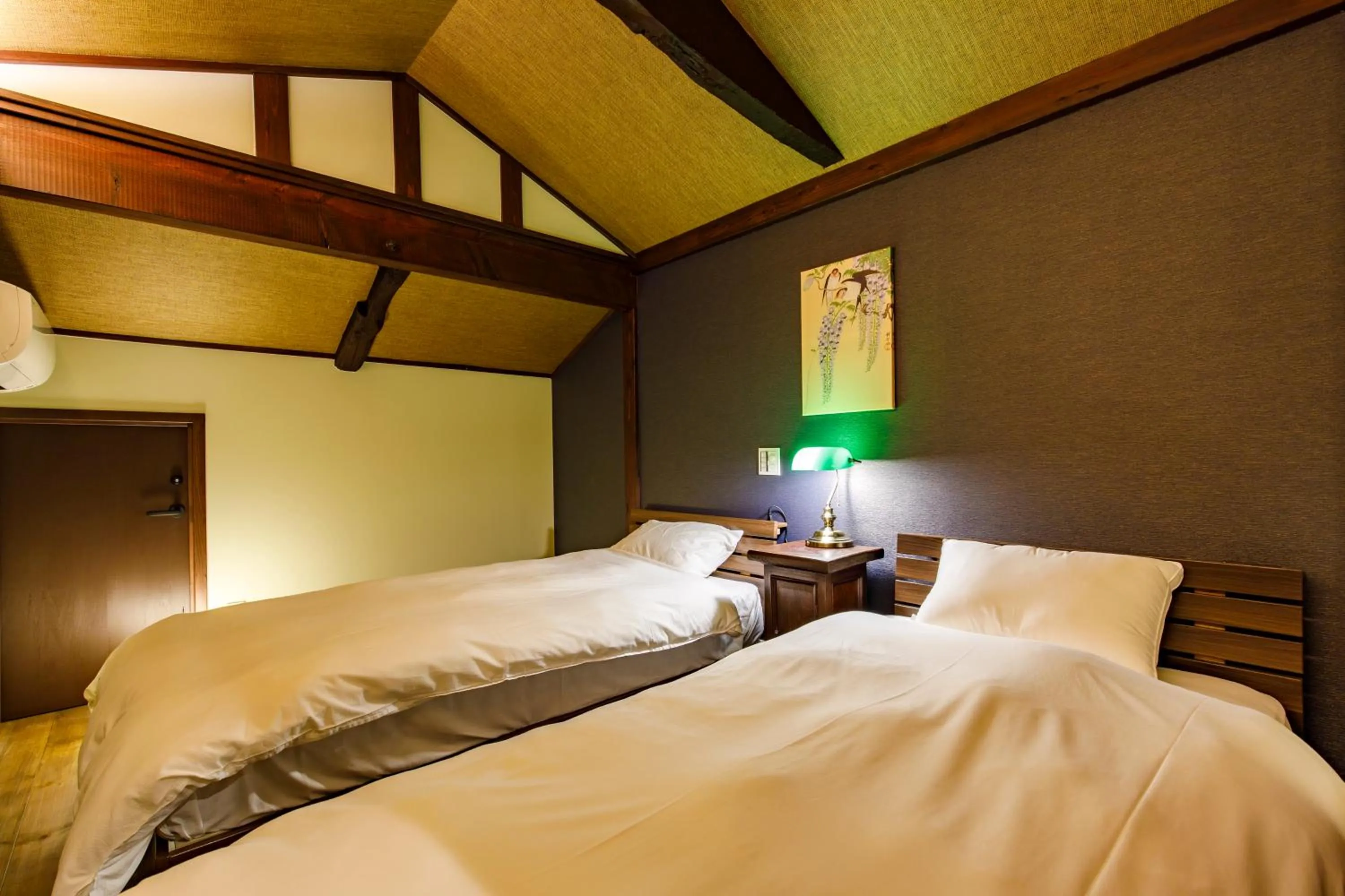 Bed in Wow! KANAZAWA STAY