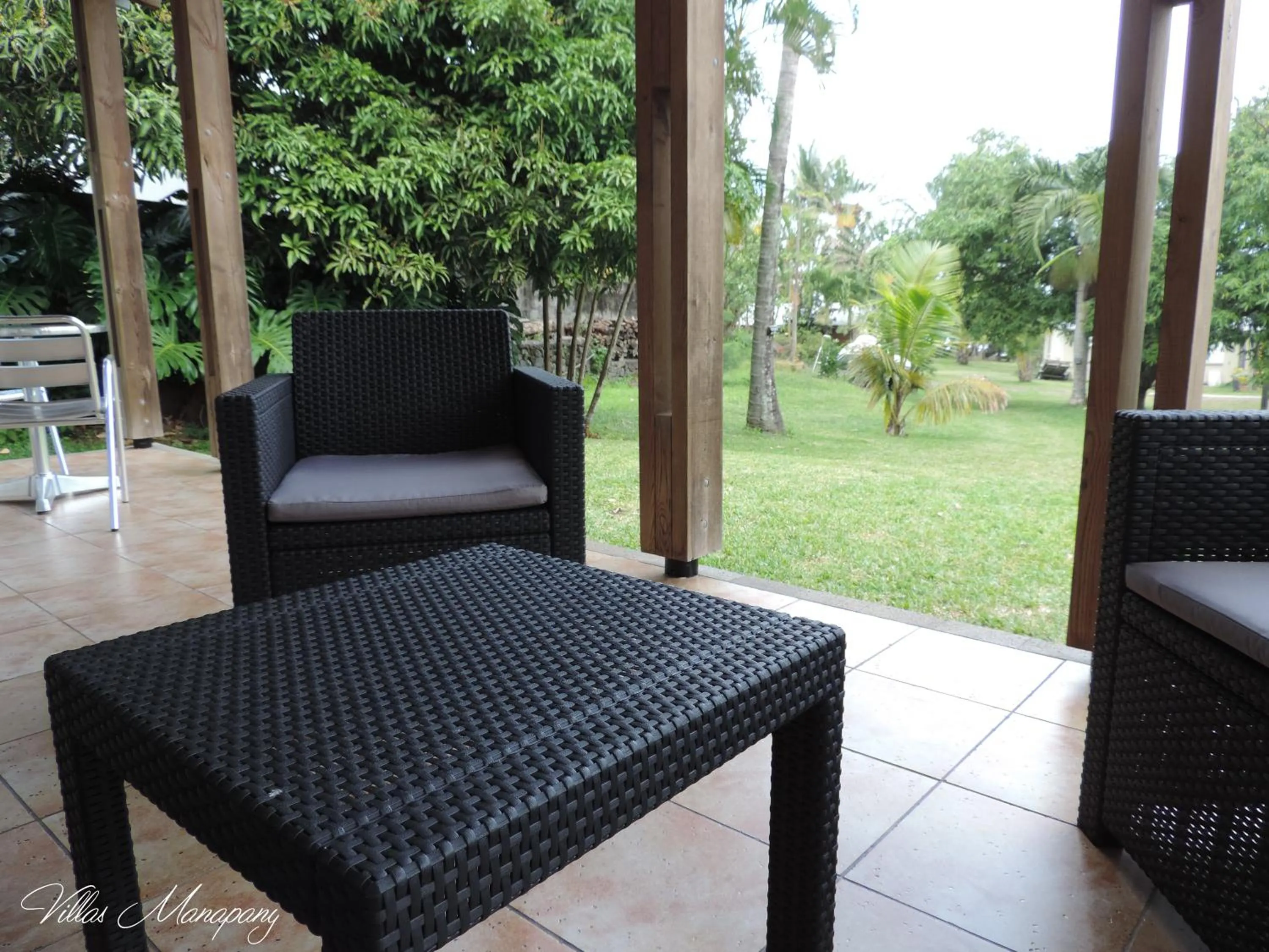 Patio in Villas Manapany