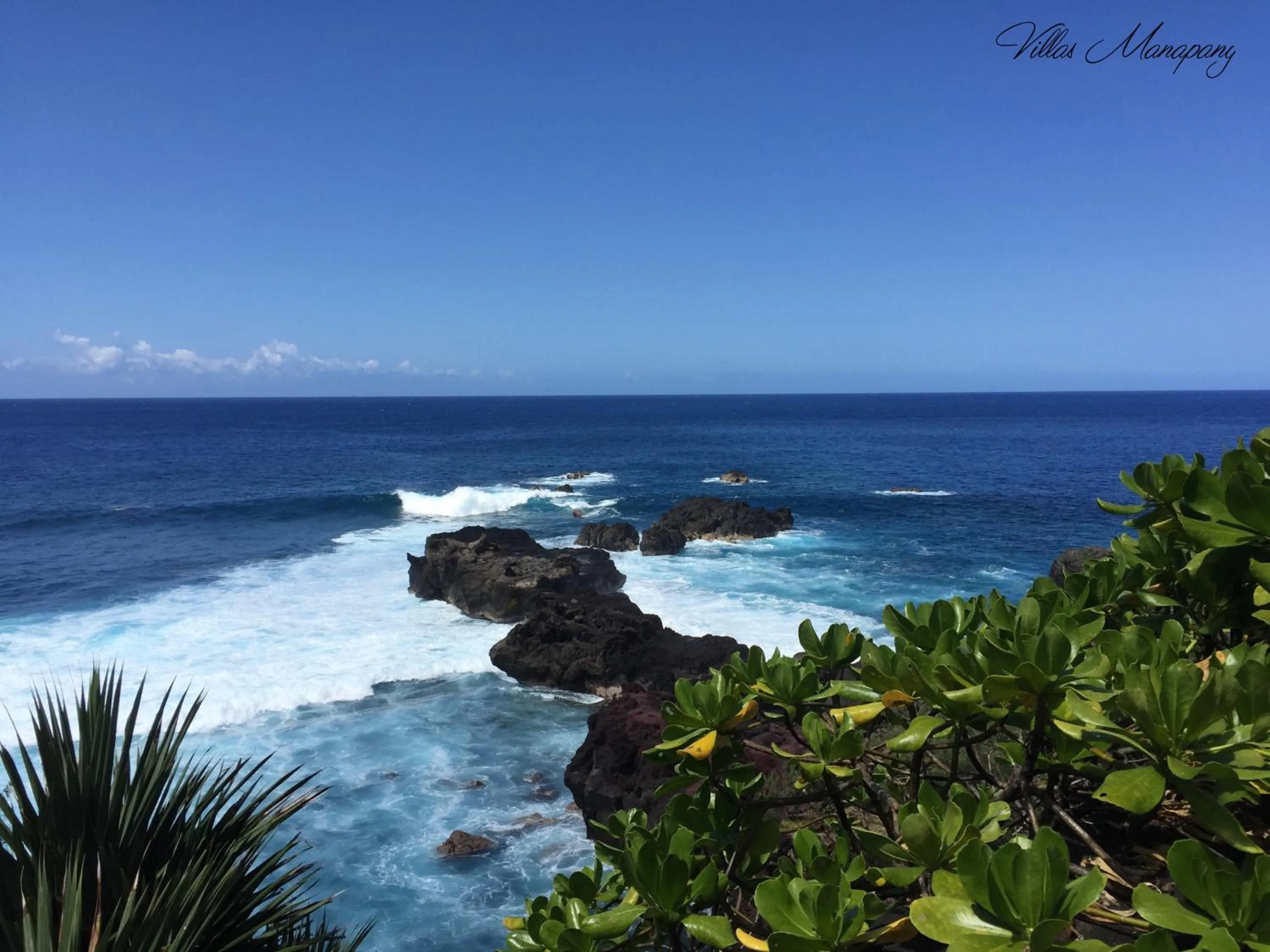 Sea view in Villas Manapany