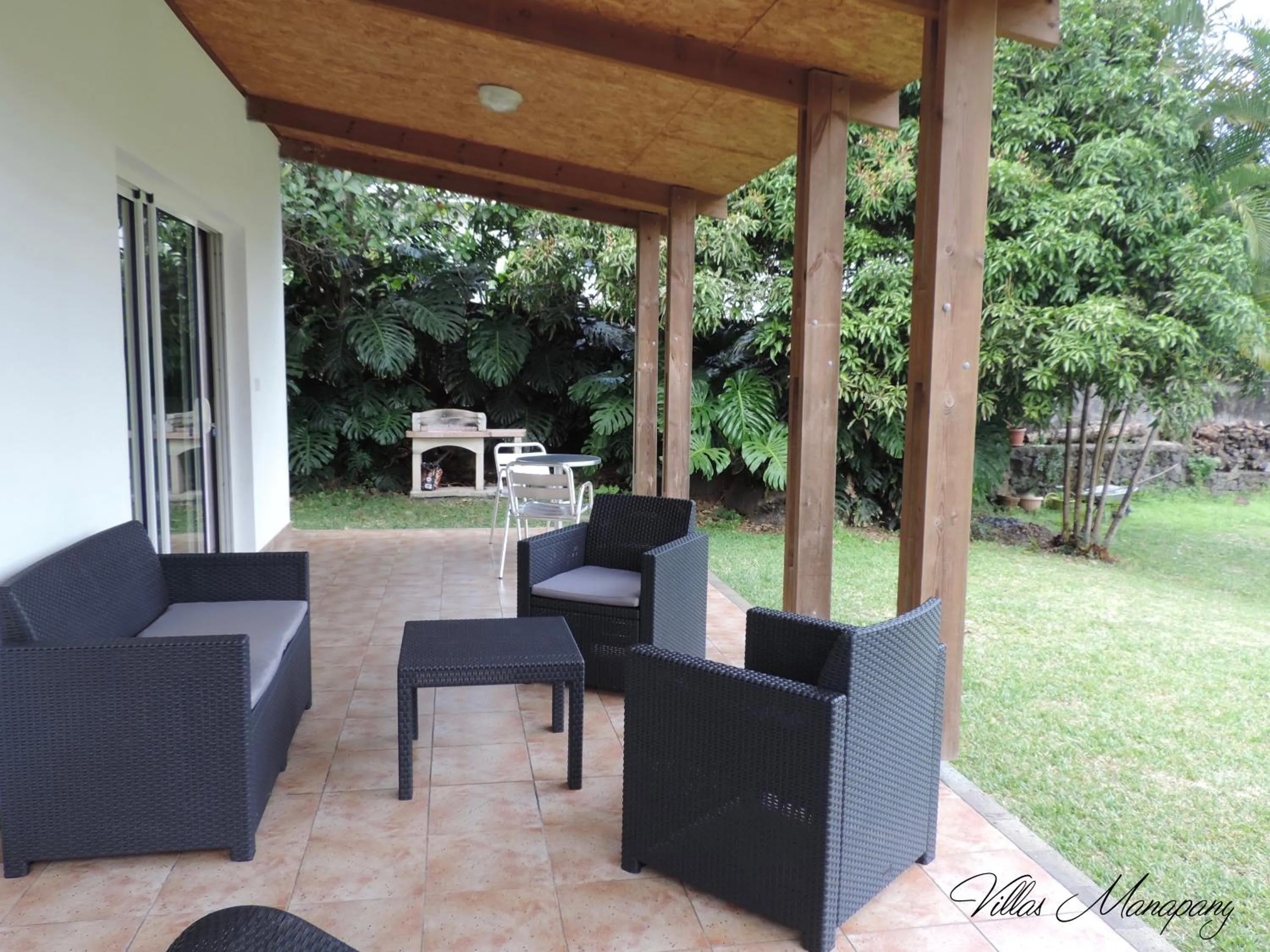 Patio in Villas Manapany