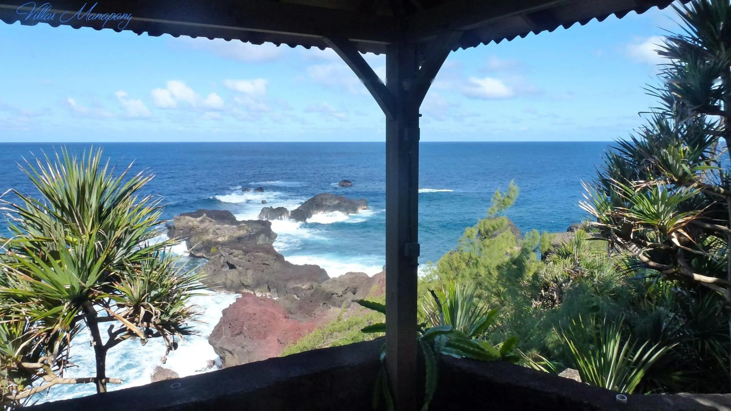 Sea view in Villas Manapany