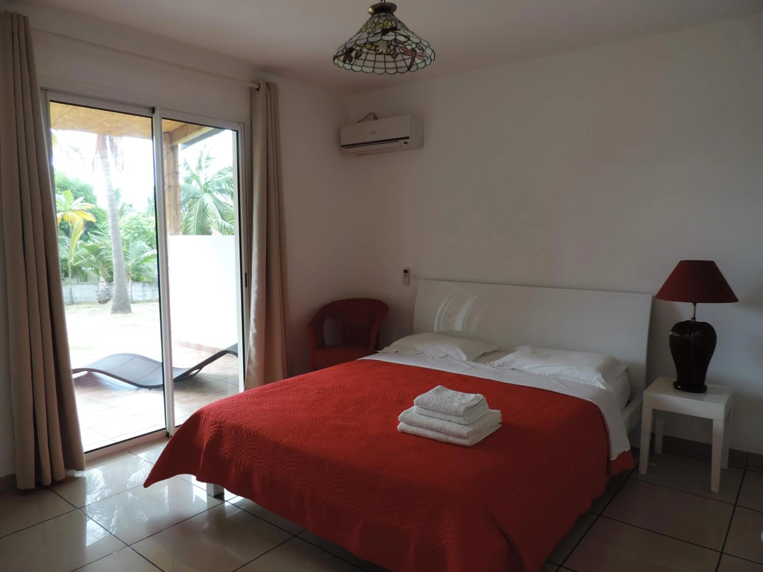Bed in Villas Manapany