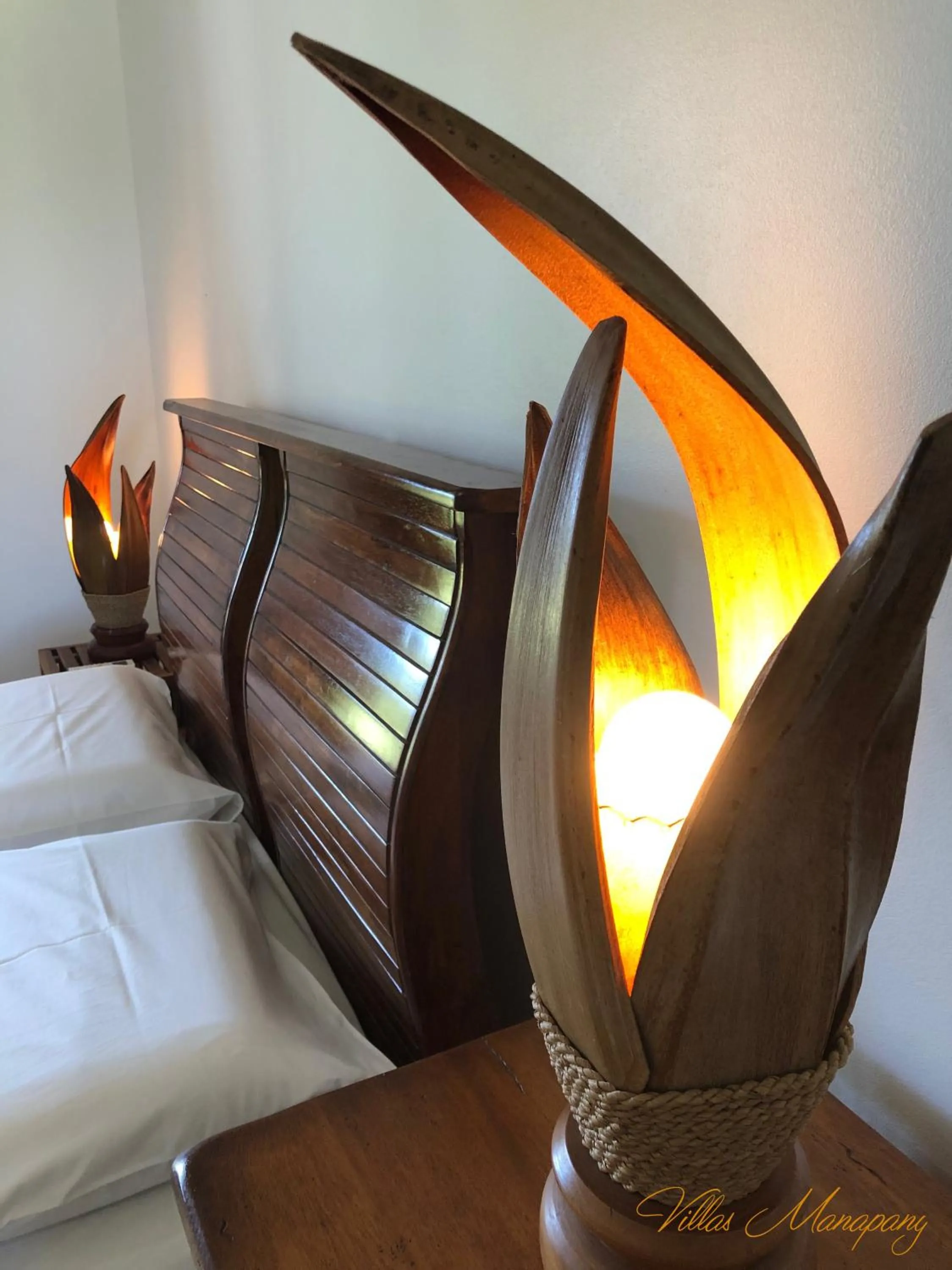 Bedroom, Bed in Villas Manapany
