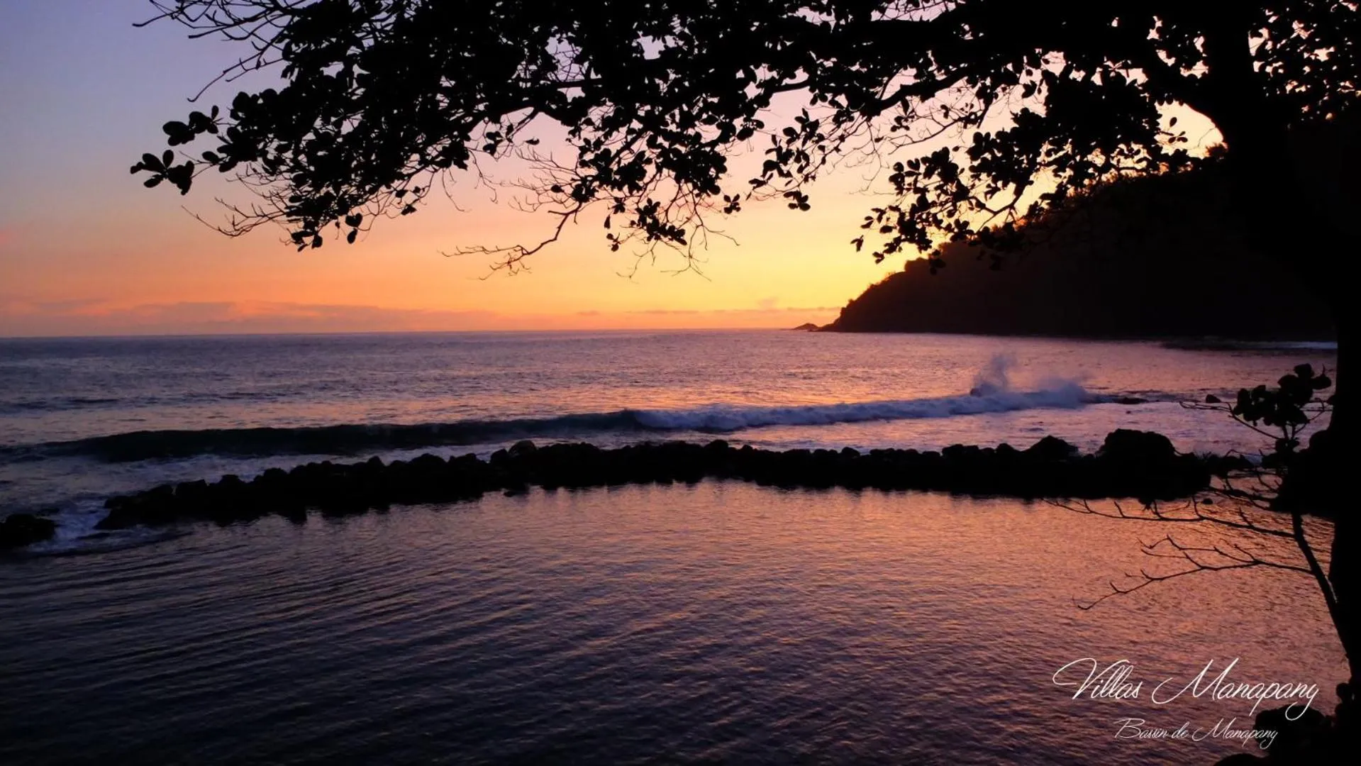 Natural landscape in Villas Manapany