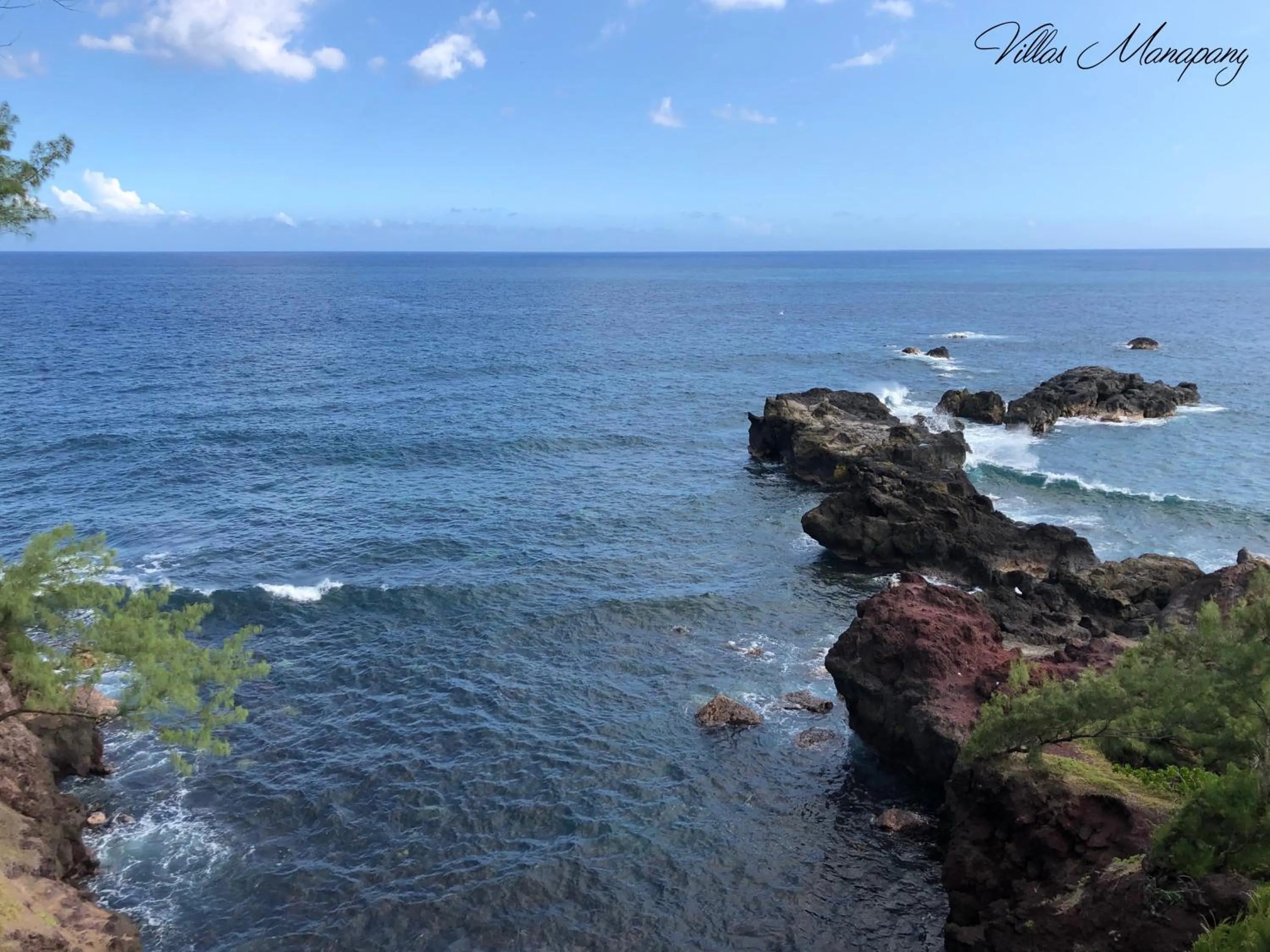 Sea view in Villas Manapany