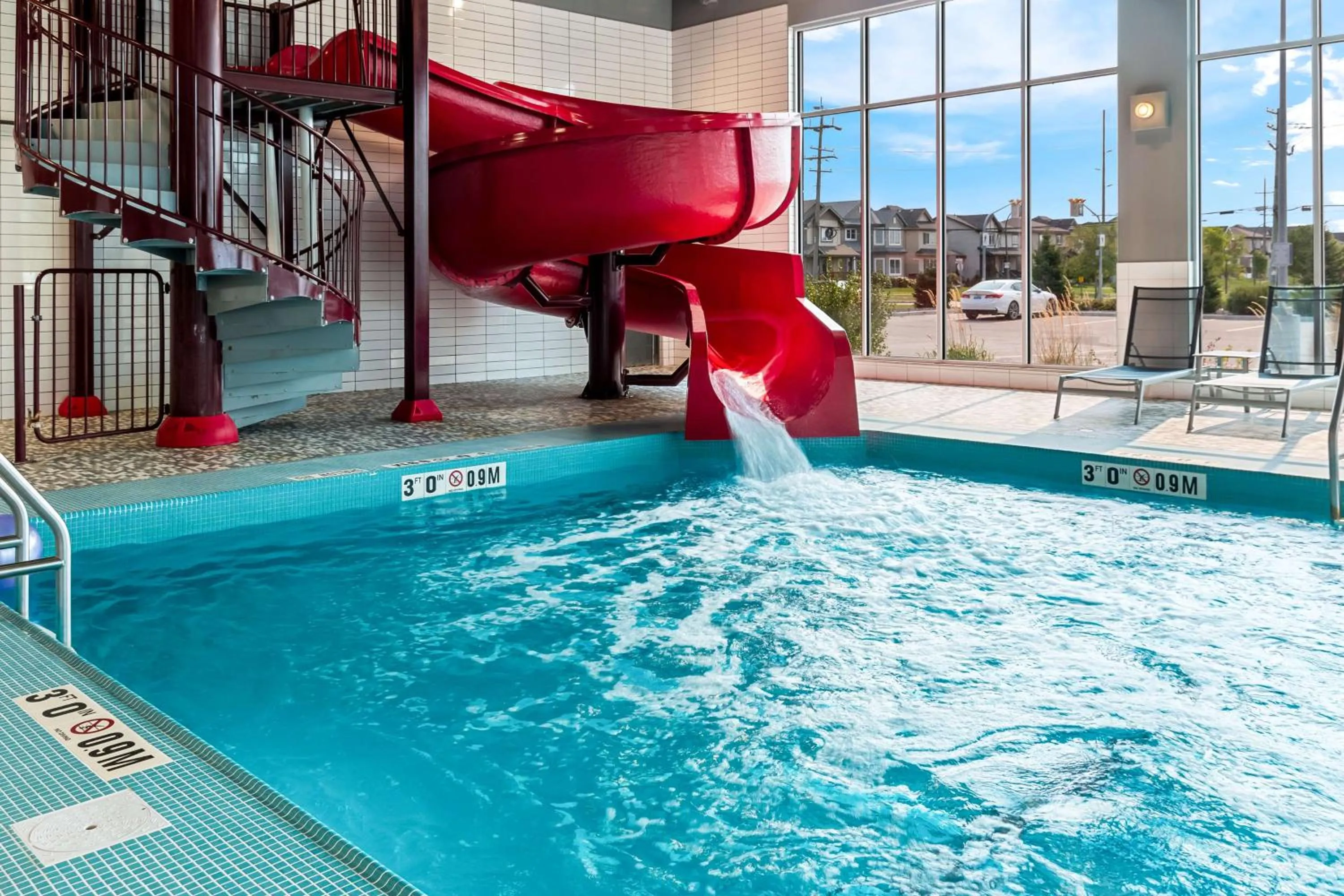 Pool view in Best Western Premier Winnipeg East