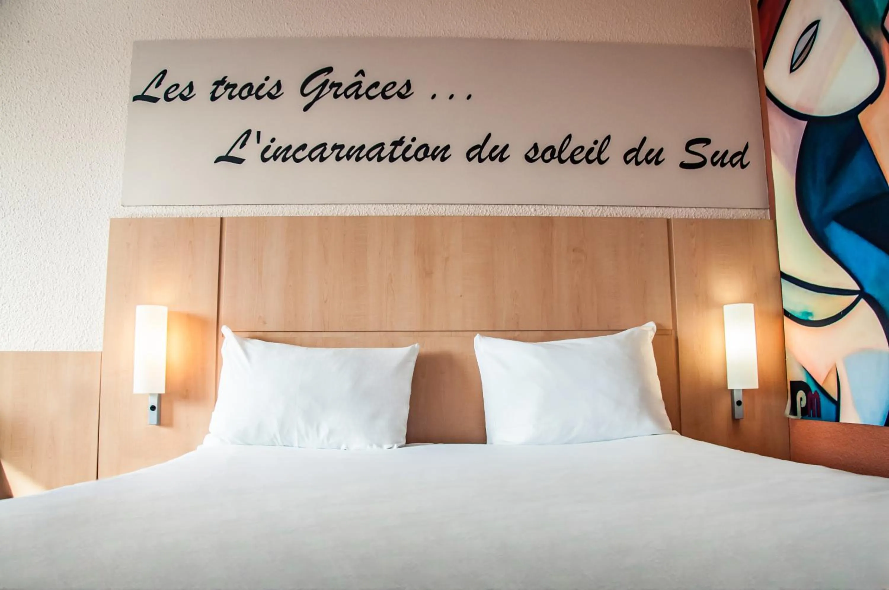 Bed in ibis Montpellier Centre Comedie