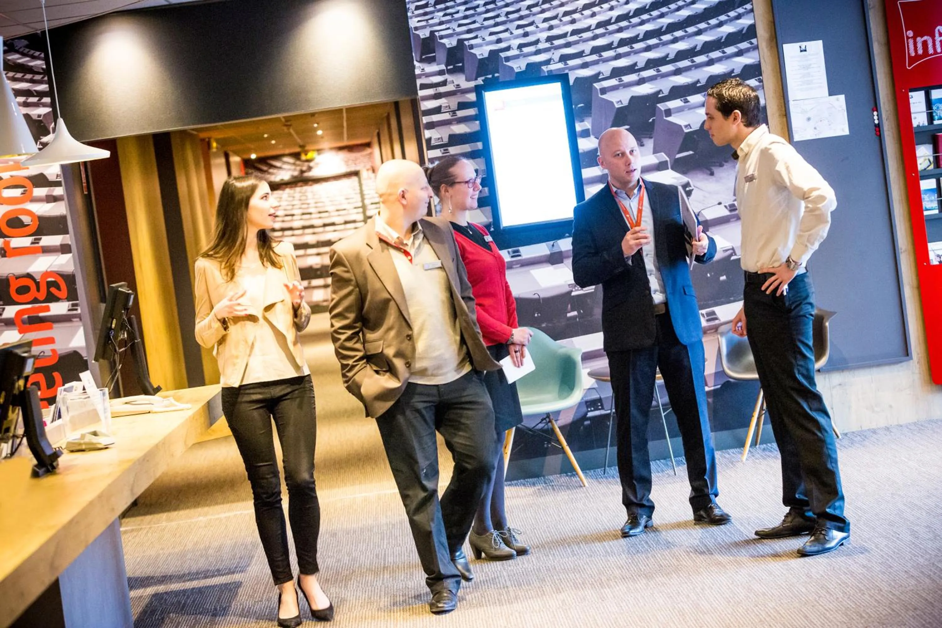 Lobby or reception in ibis Montpellier Centre Comedie