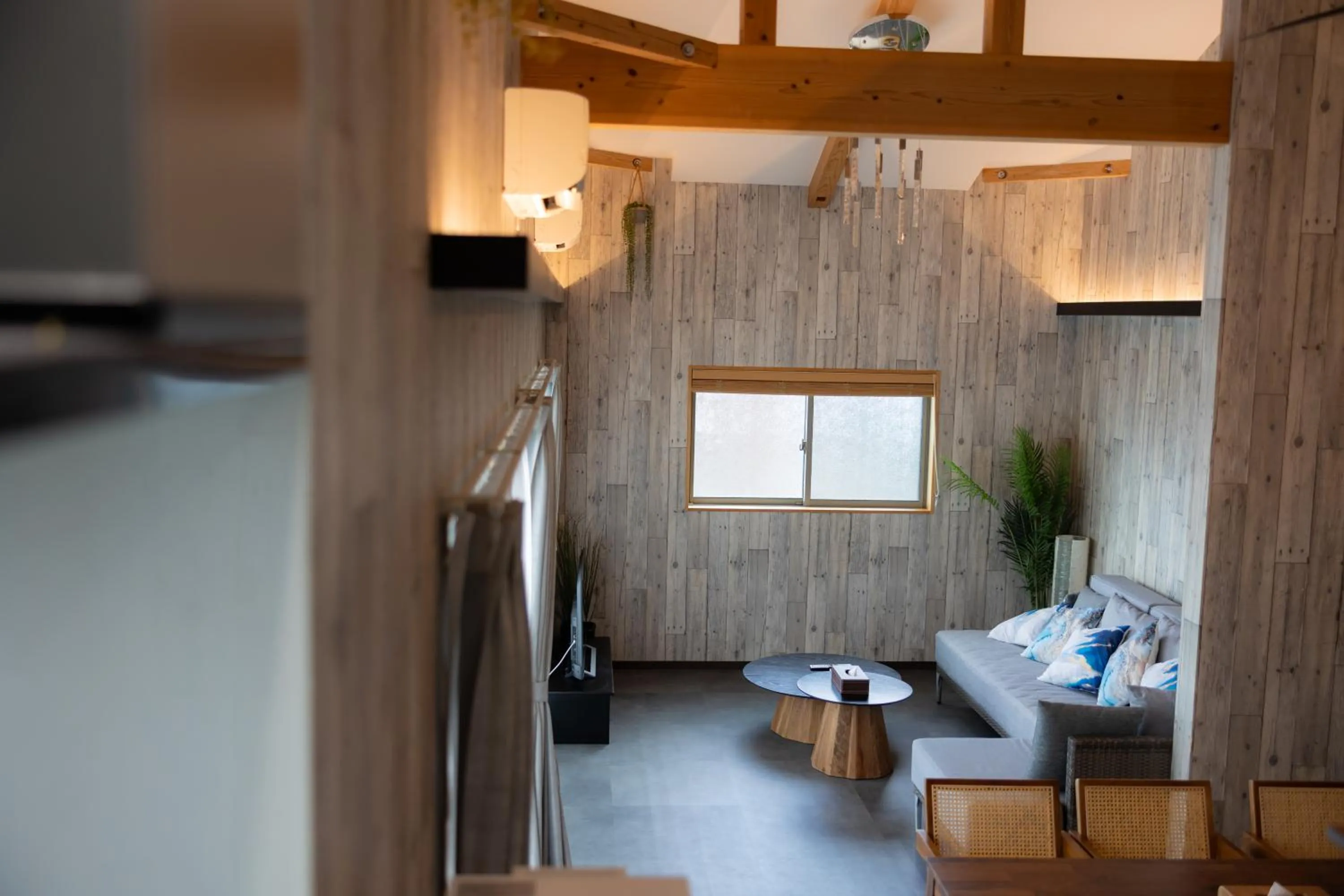 Living room, Bed in Hanare AOZORA