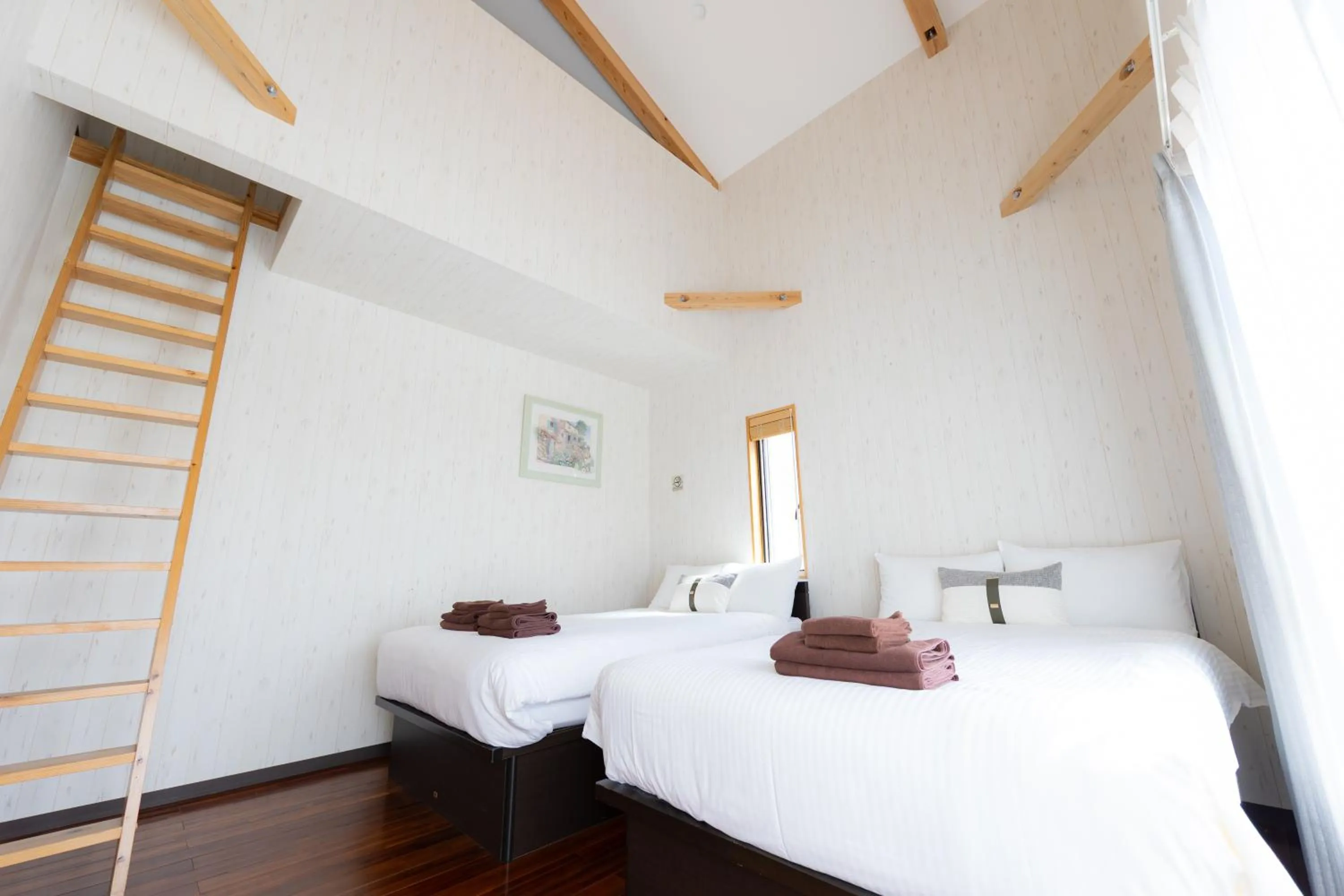 Bed in Hanare AOZORA