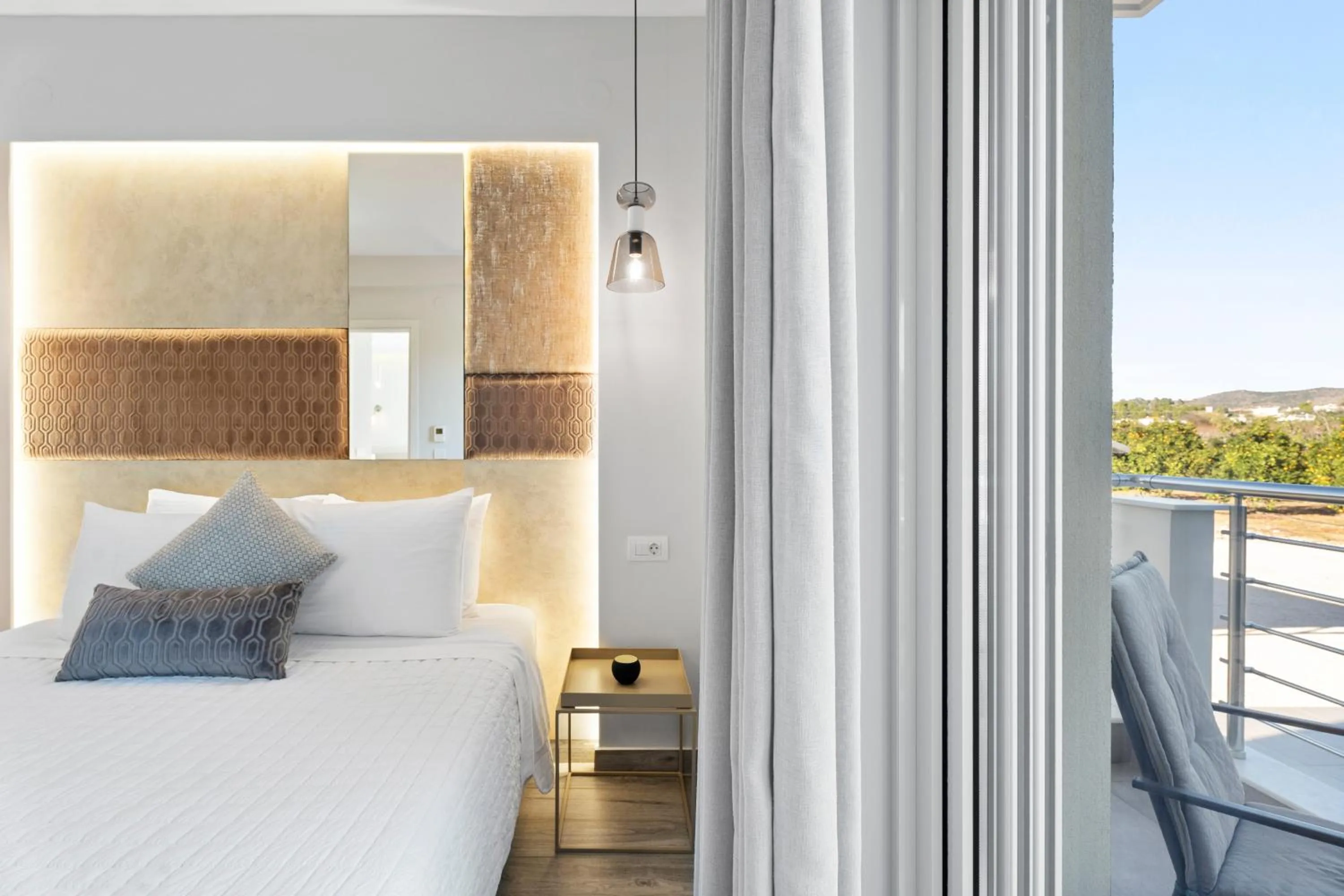 View (from property/room), Bed in Frunze Luxury Apartments