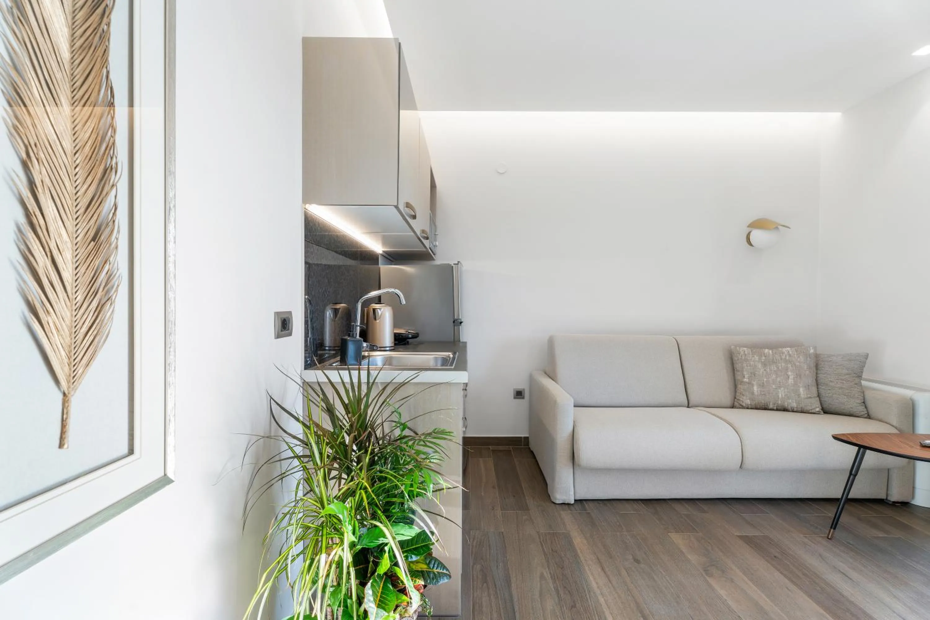 Living room in Frunze Luxury Apartments