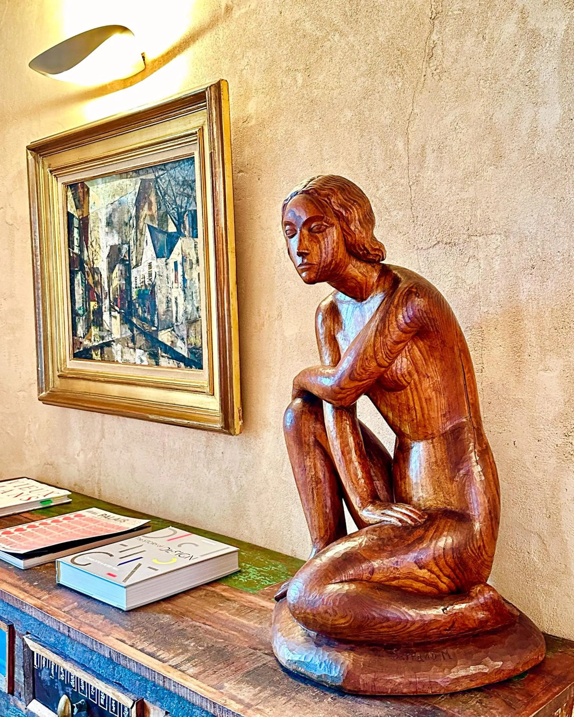 Decorative detail in Logis Saint-Flaceau