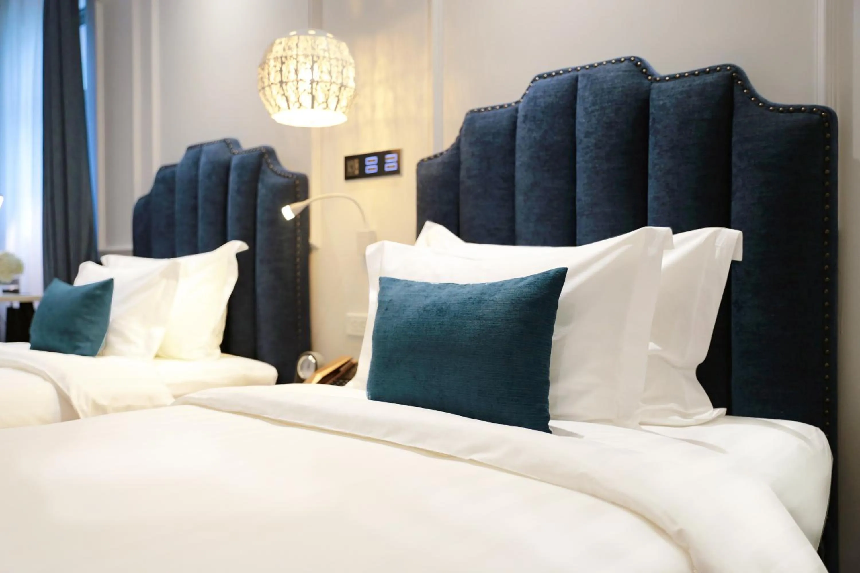 Bed in Hanoi Fiesta Central Hotel and Spa