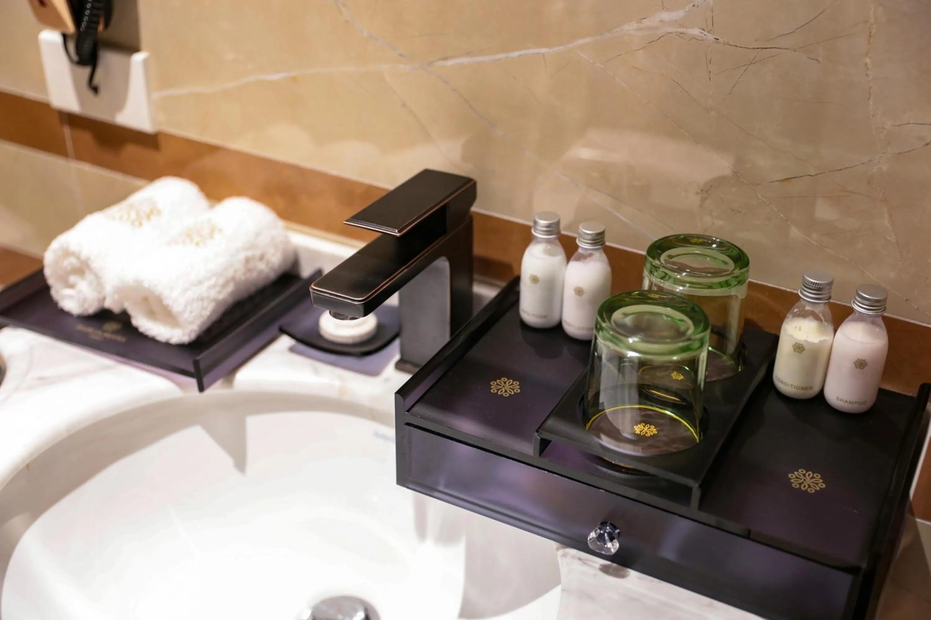 Bathroom in Hanoi Fiesta Central Hotel and Spa