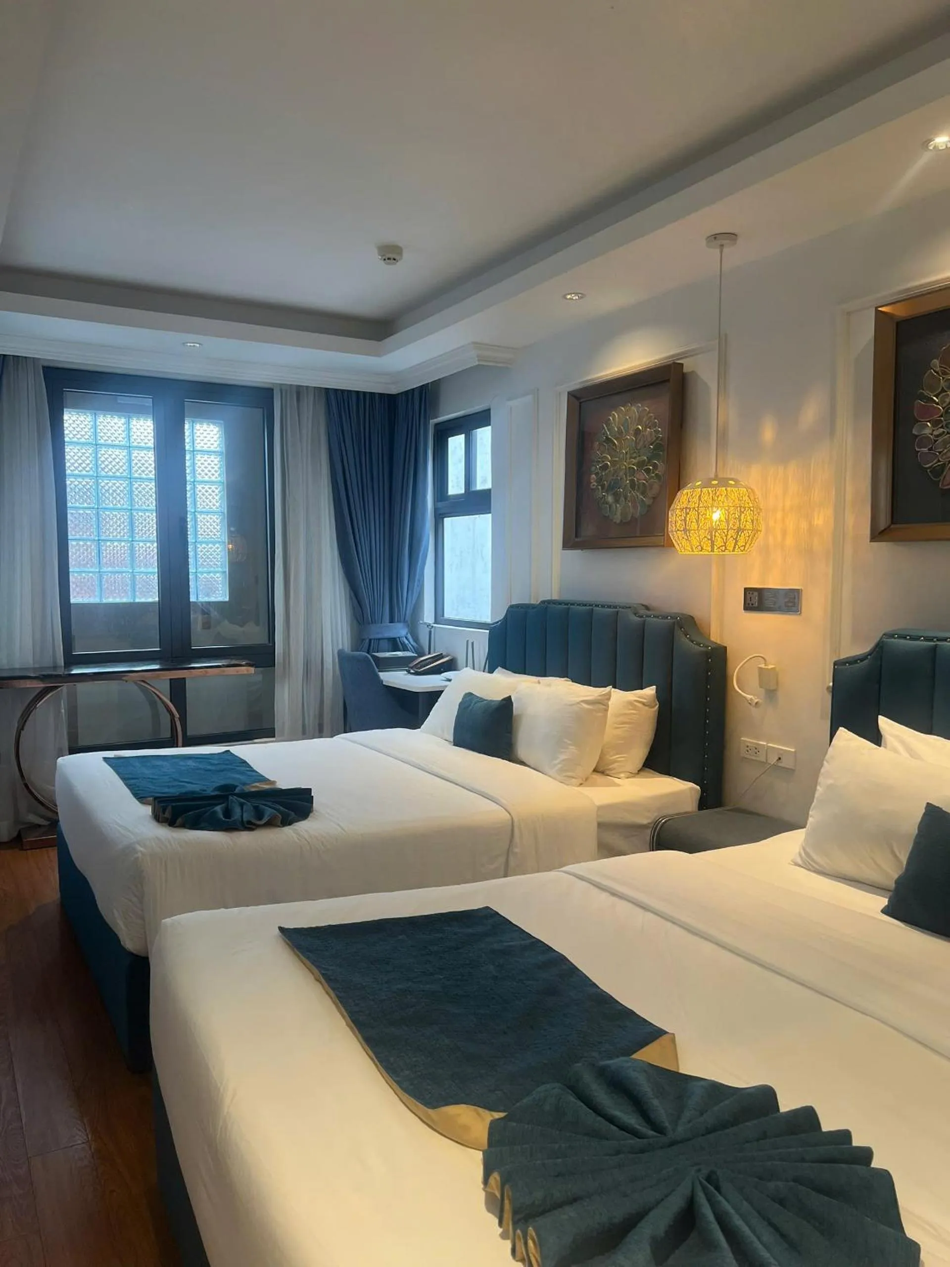 Bedroom, Bed in Hanoi Fiesta Central Hotel and Spa