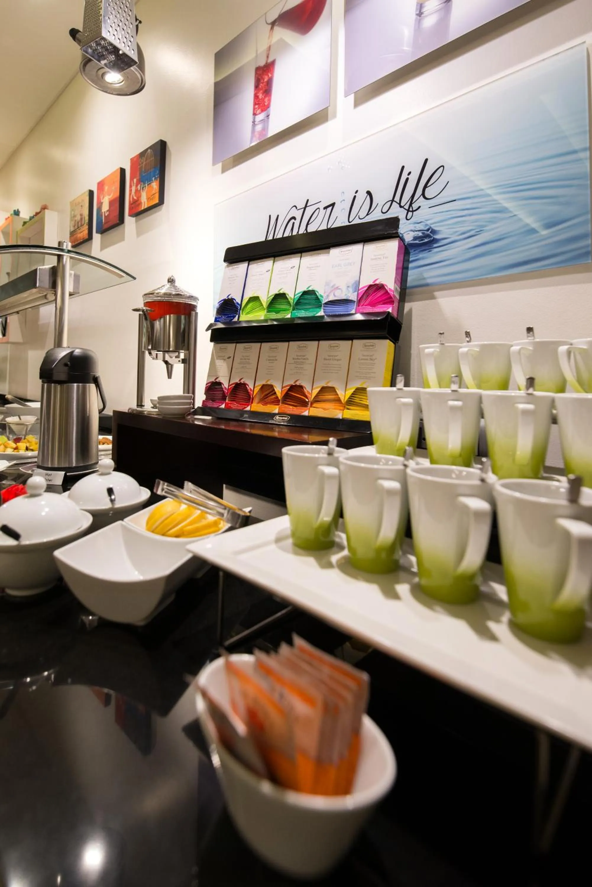 Buffet breakfast in Hotel Verde Cape Town Airport