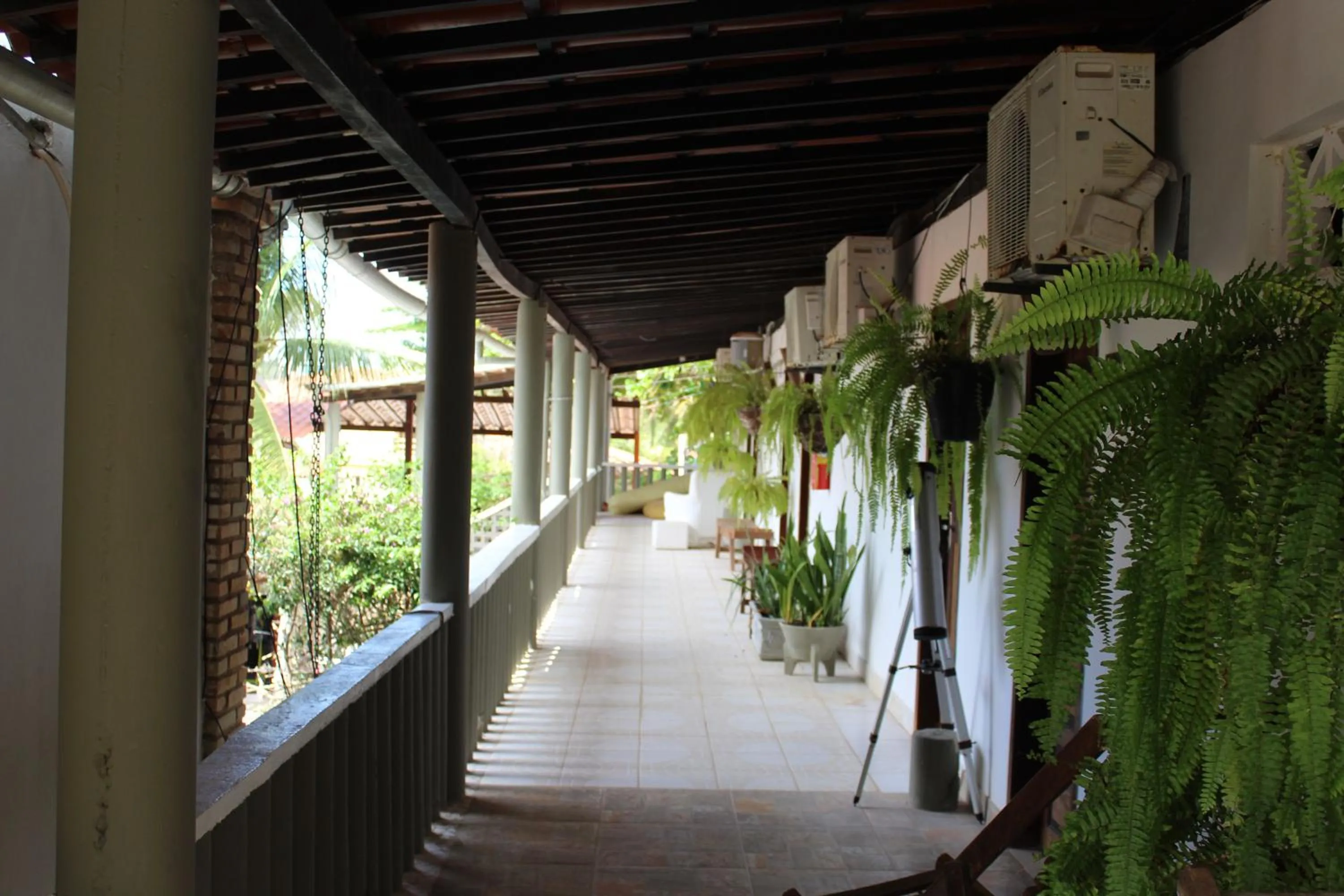 Balcony/Terrace in Pousada Água de Fuego