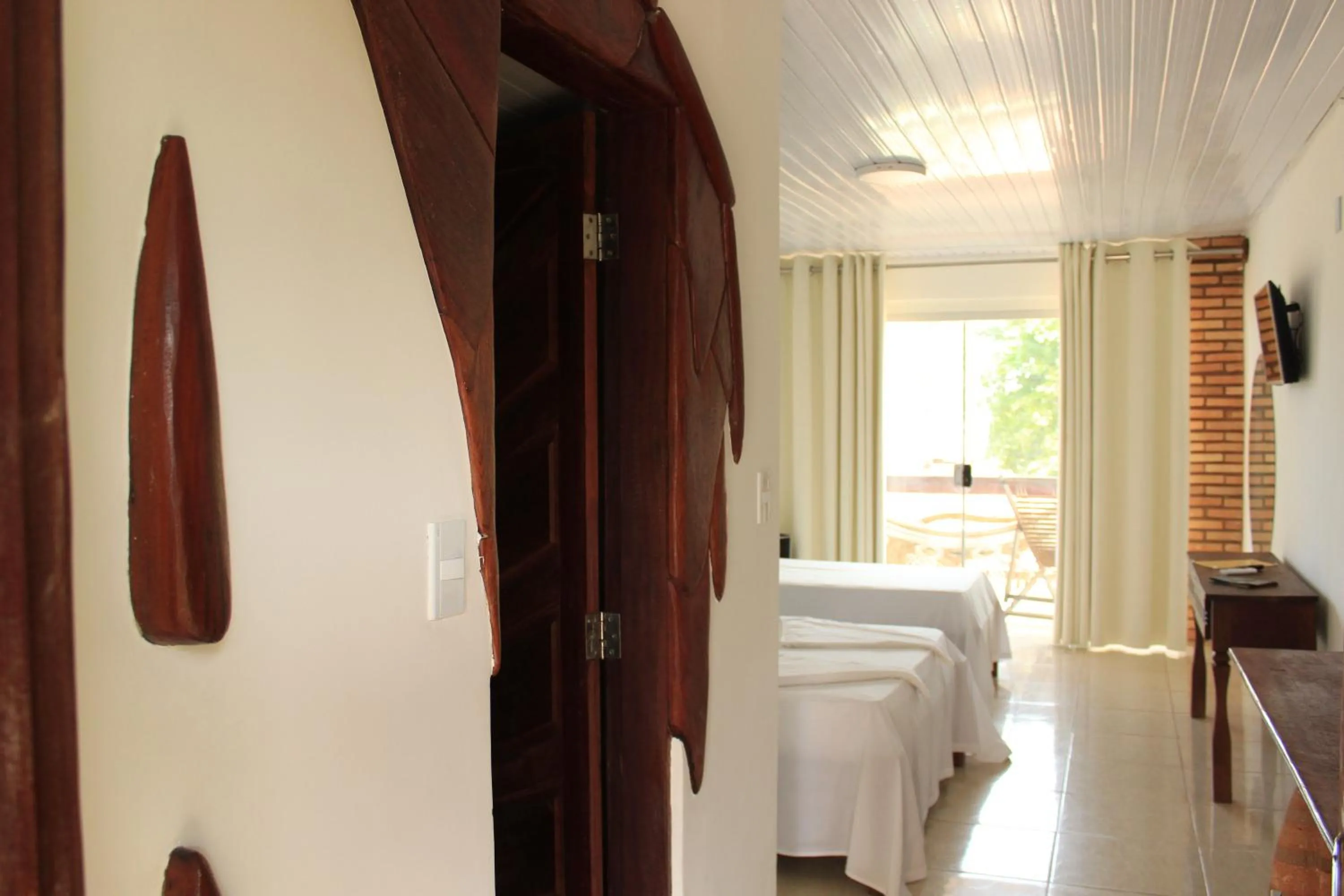 Bedroom, Bed in Pousada Água de Fuego