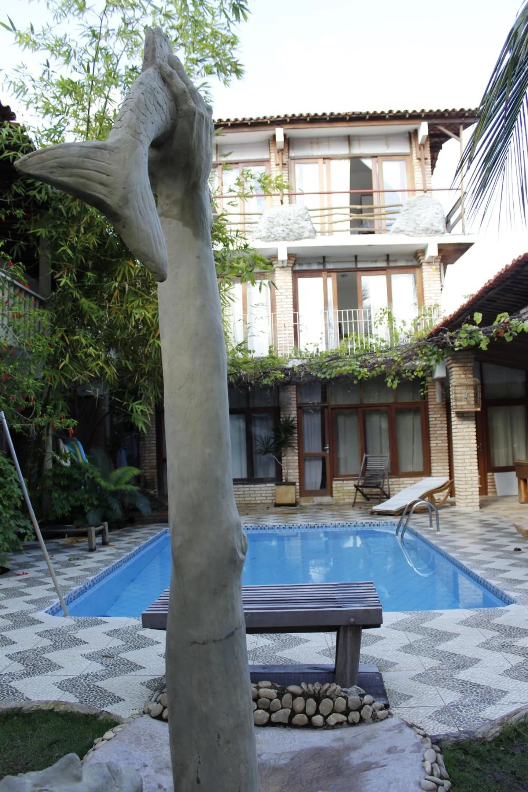 Swimming pool in Pousada Água de Fuego