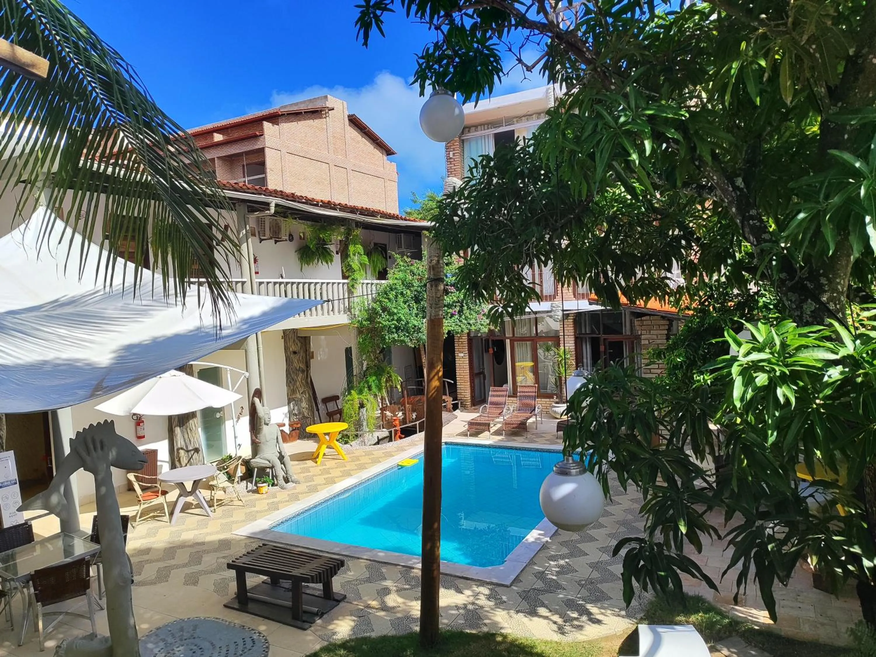 Swimming pool in Pousada Água de Fuego