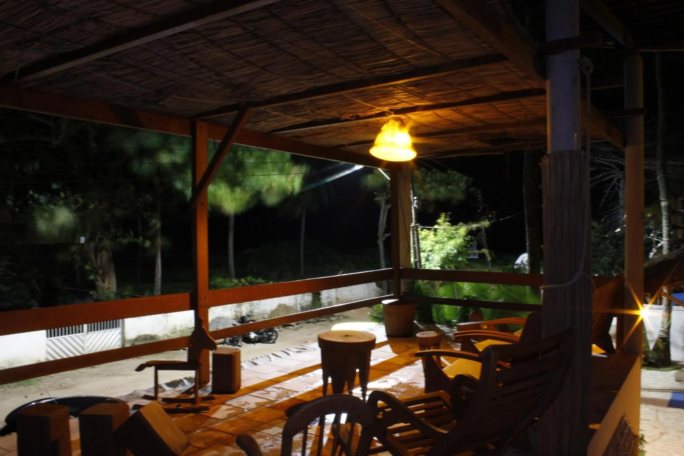 Balcony/Terrace in Pousada Água de Fuego