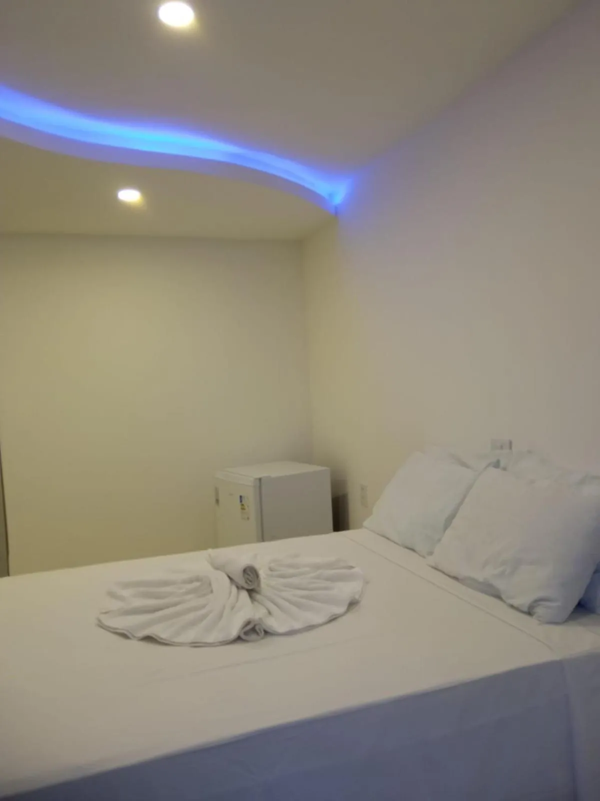 Bed in Pousada Água de Fuego