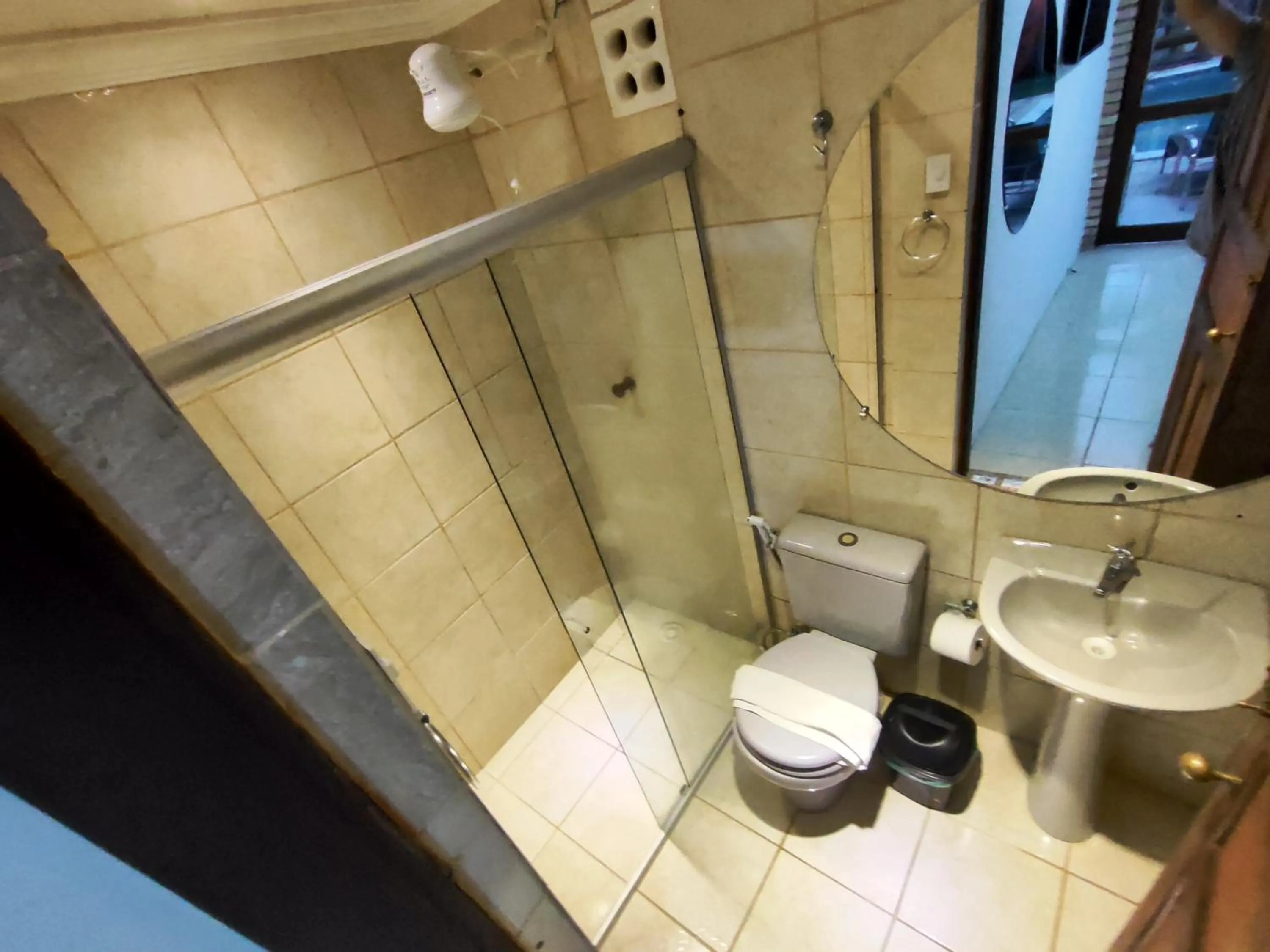 Bathroom in Pousada Água de Fuego