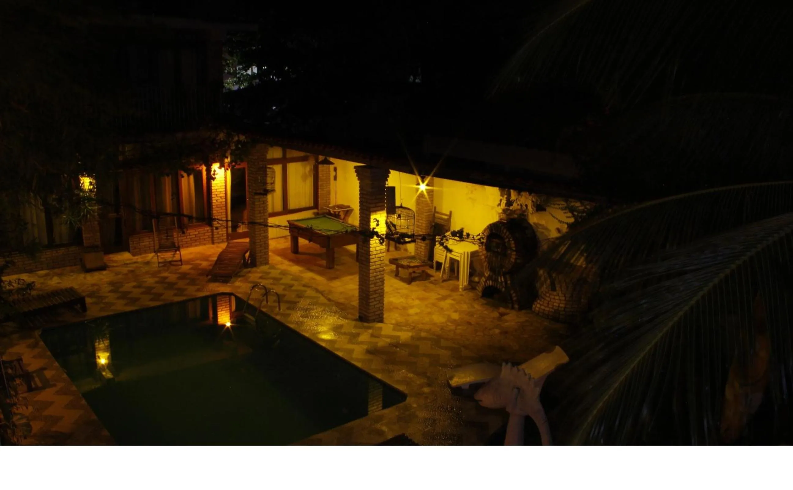 Night in Pousada Água de Fuego