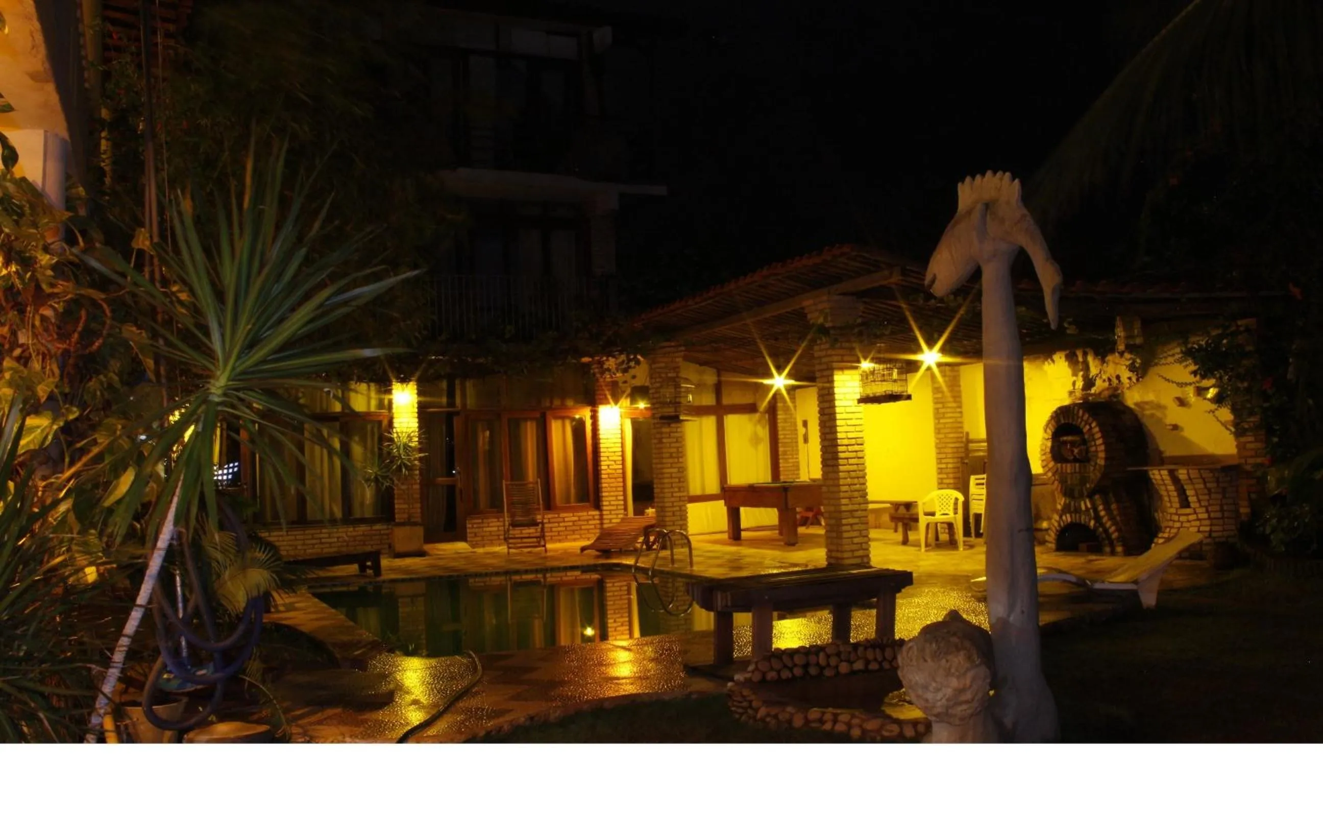 Night in Pousada Água de Fuego