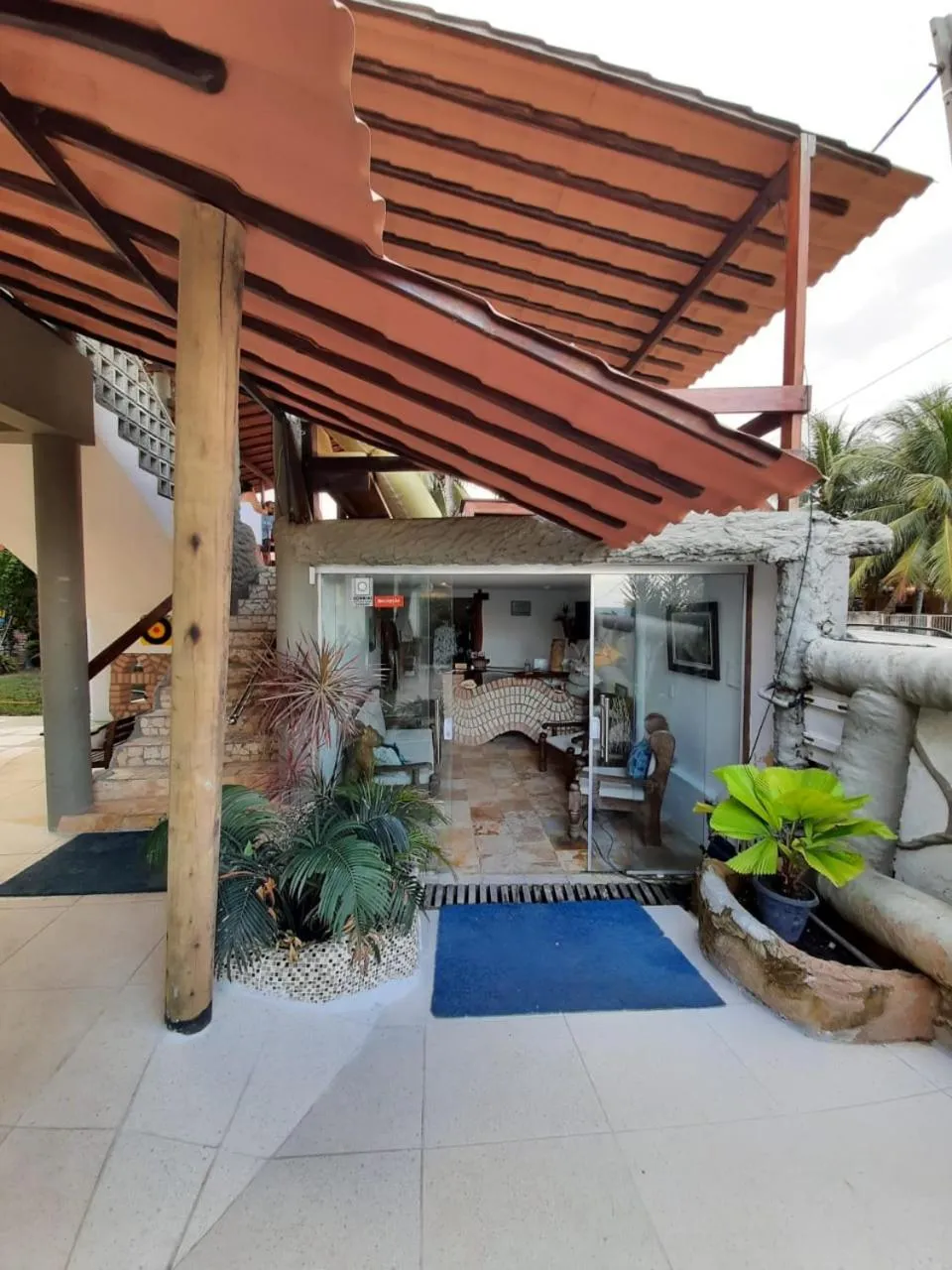 Lobby or reception in Pousada Água de Fuego