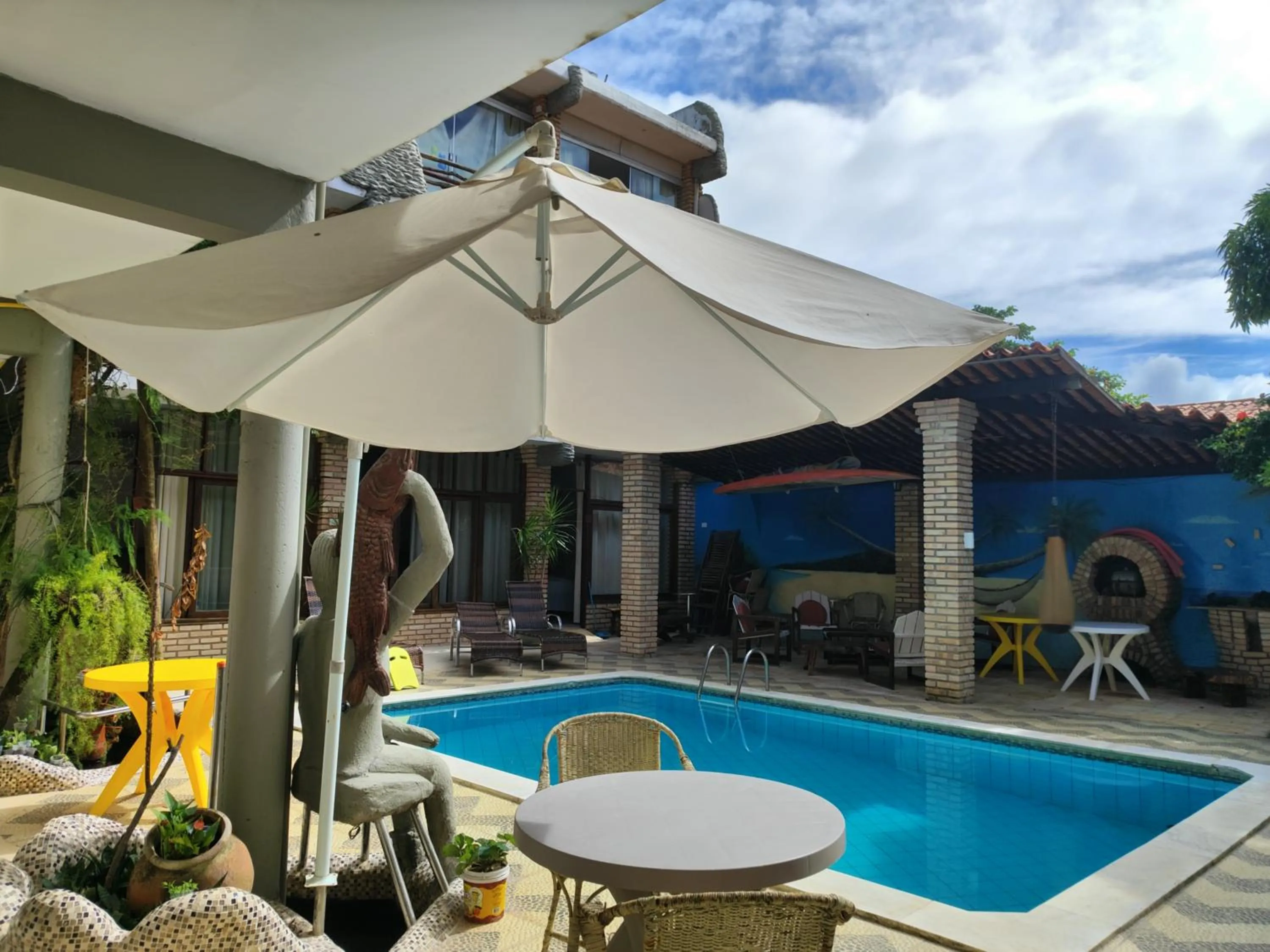 Swimming pool in Pousada Água de Fuego