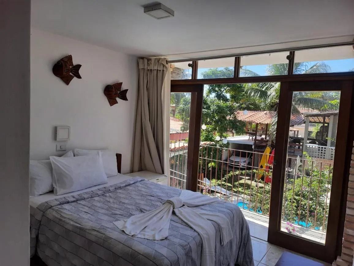 Bedroom, Bed in Pousada Água de Fuego