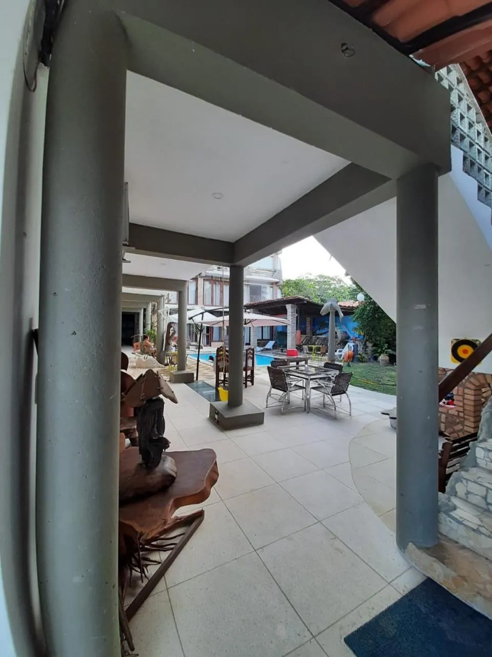 Restaurant/places to eat in Pousada Água de Fuego