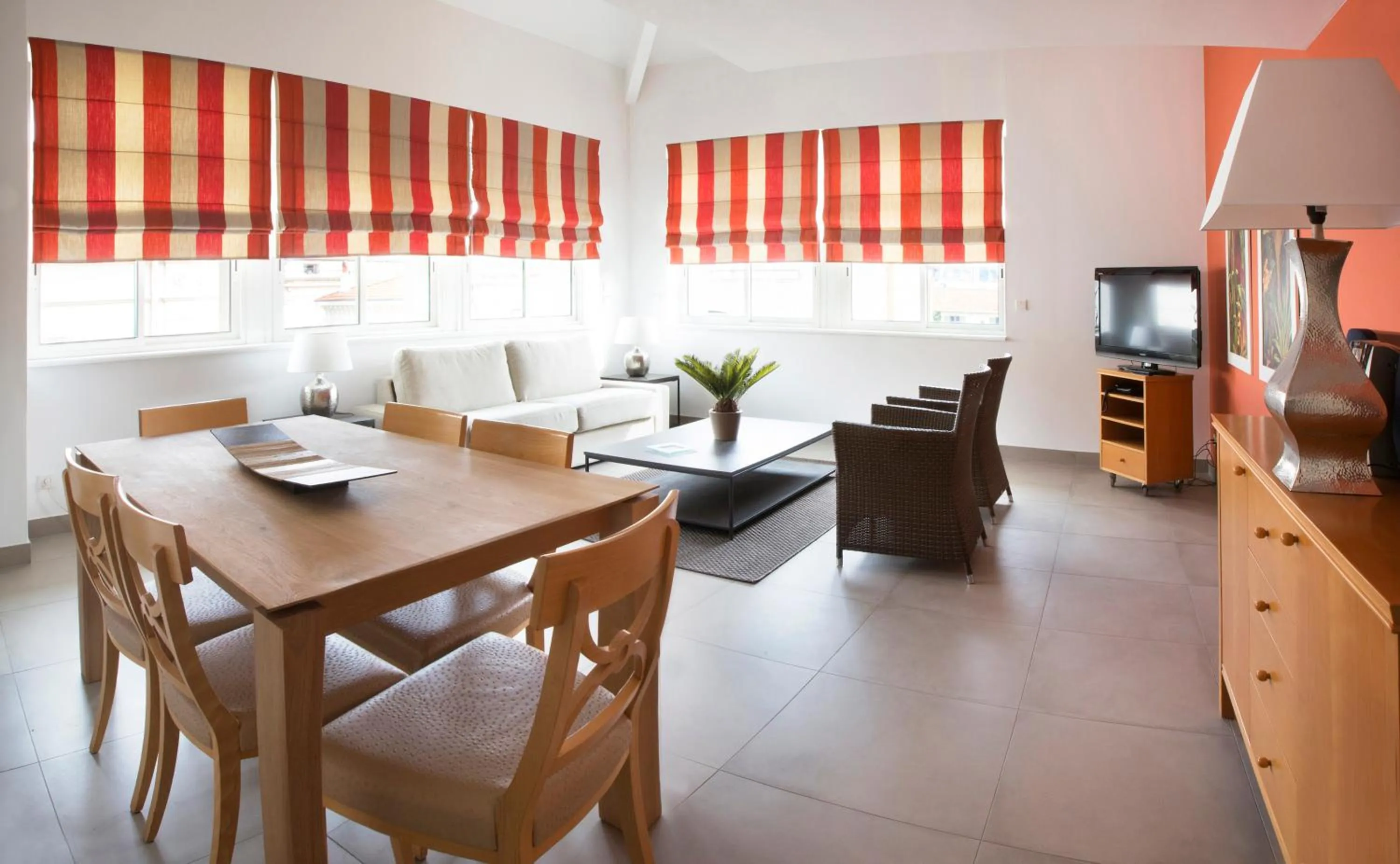 Living room in Cannes Croisette Prestige Apart'hotel