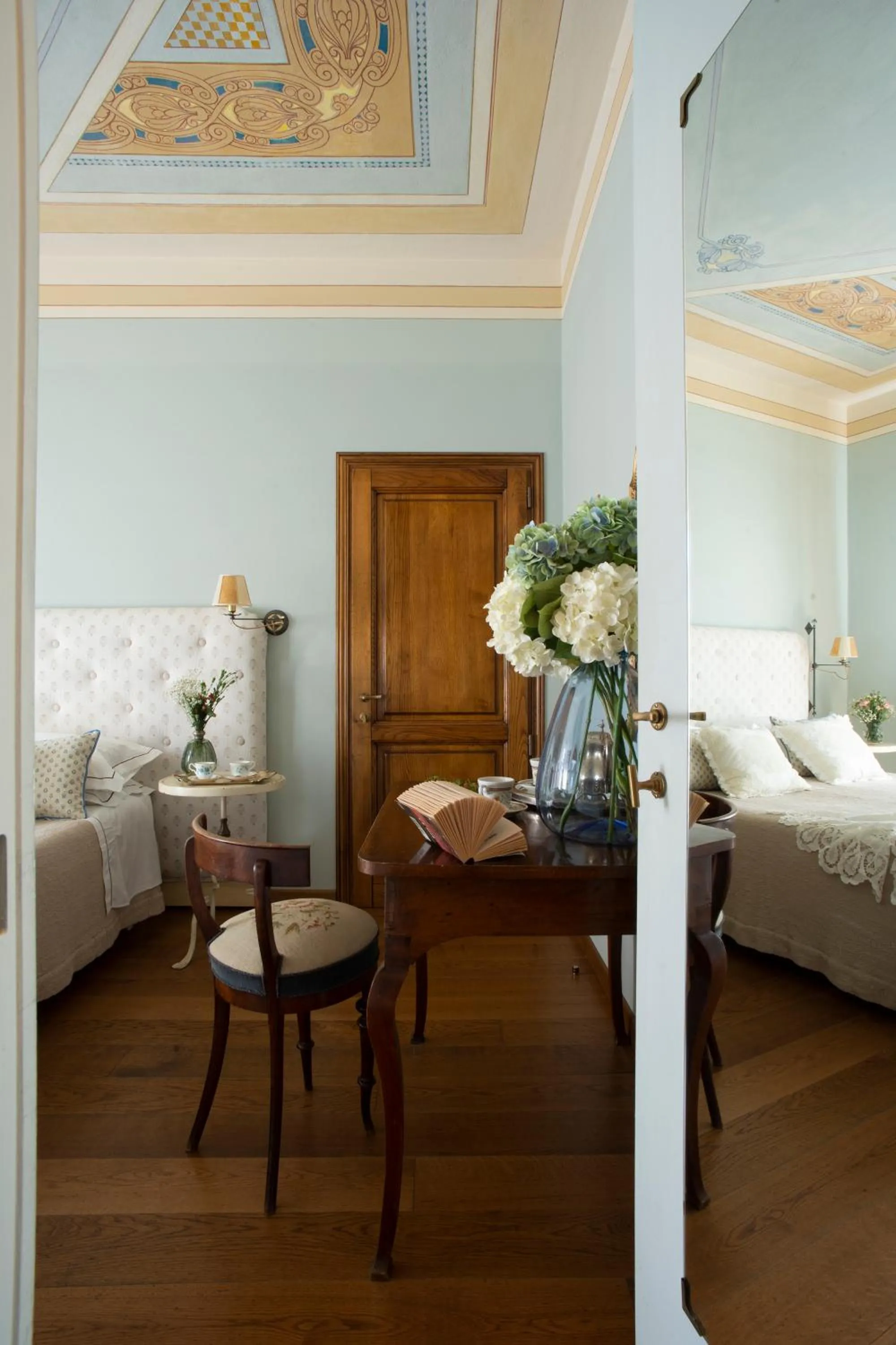 Bed in Villa Sestilia Guest House