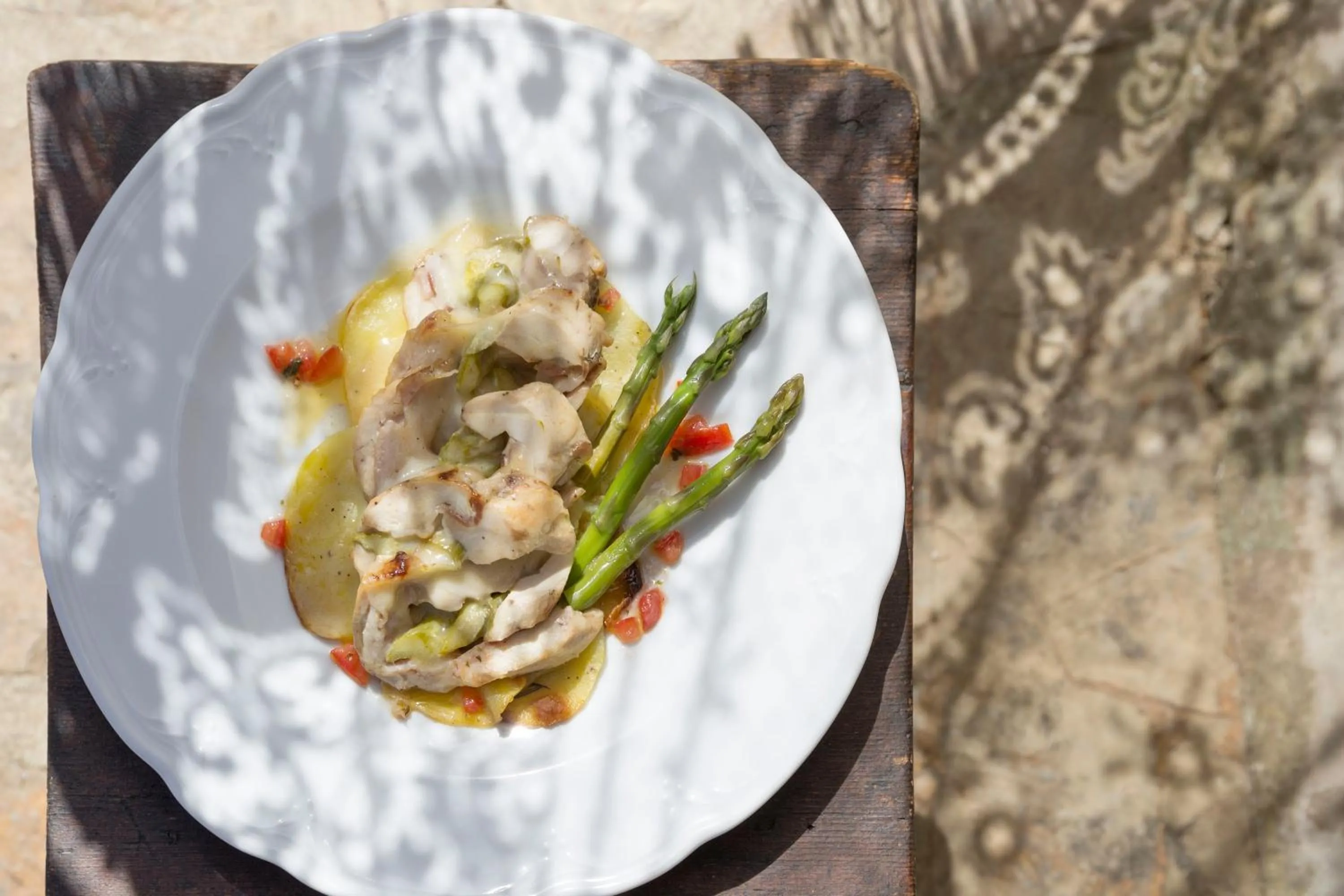 Food close-up in Villa Sestilia Guest House