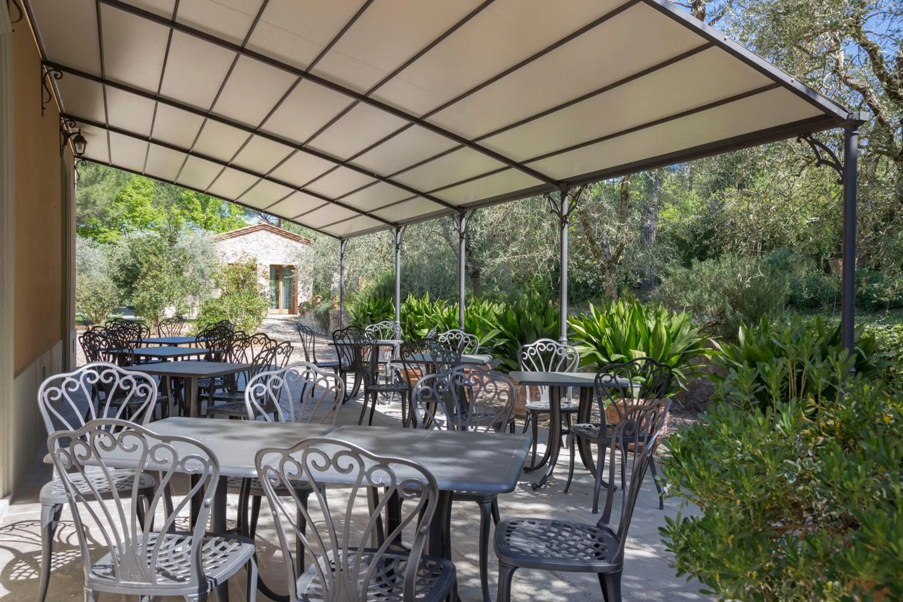 Garden in Villa Sestilia Guest House