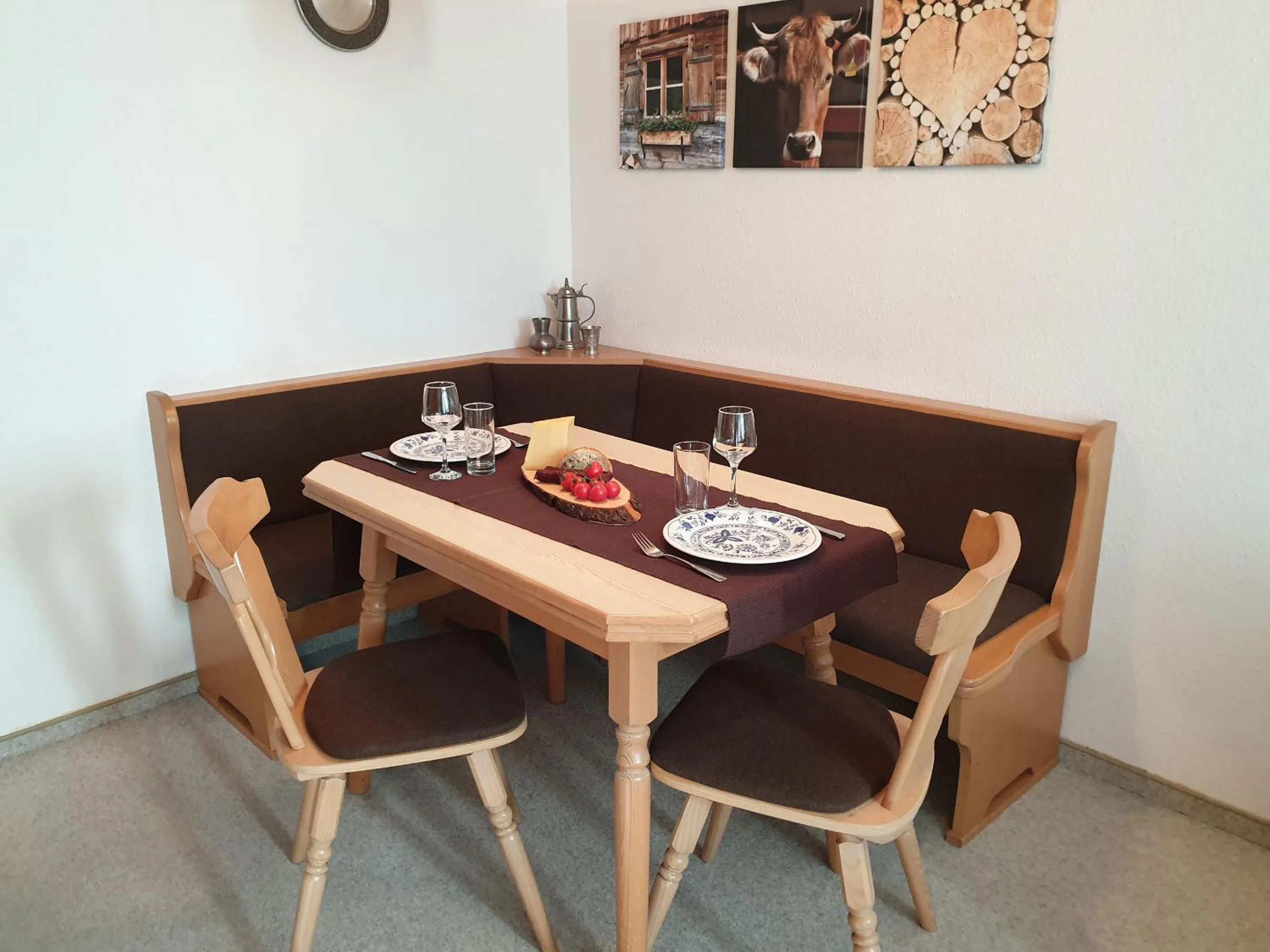 Dining area in Haus Andrea