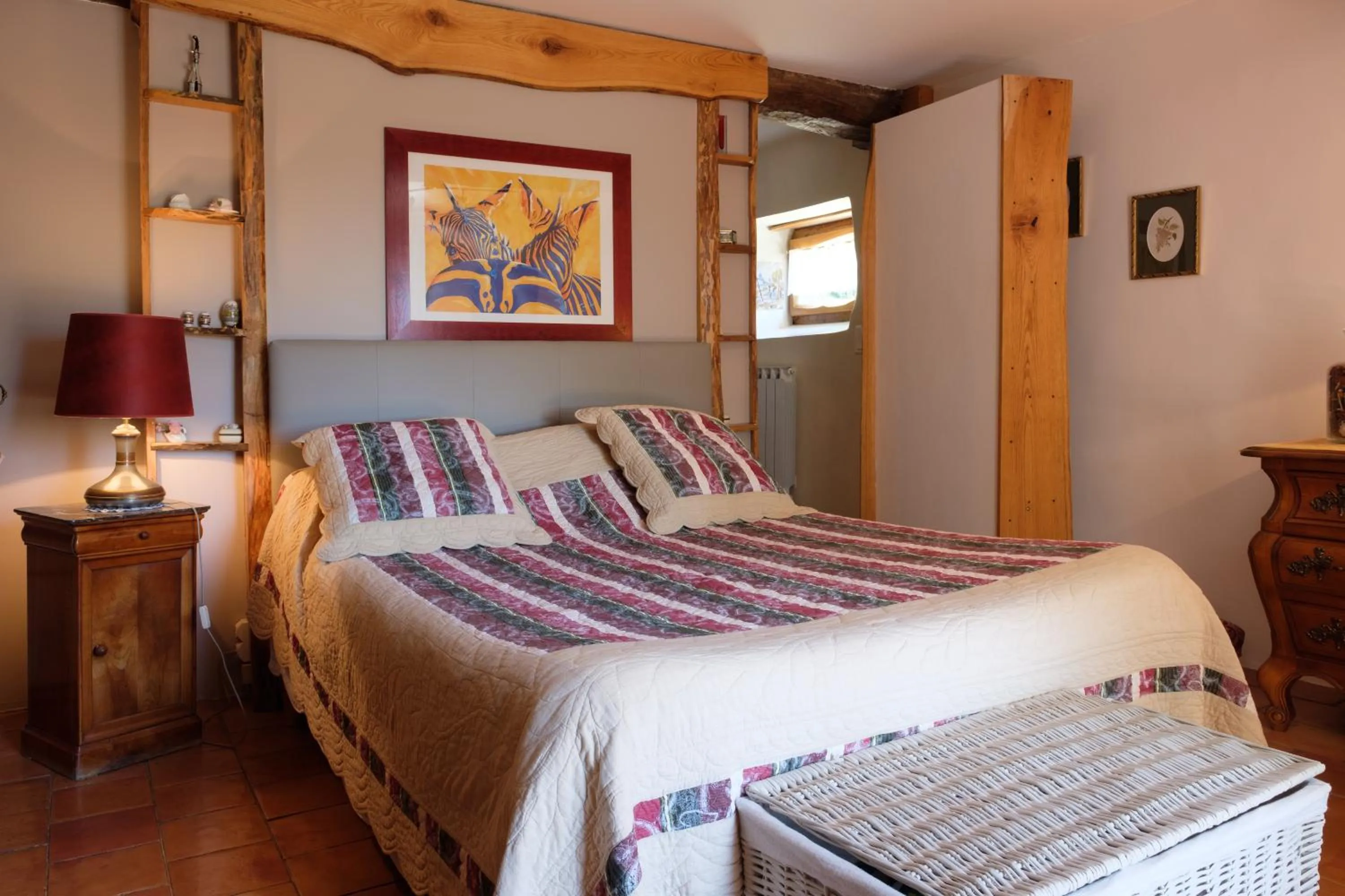 Bedroom, Bed in Domaine de Malouziès