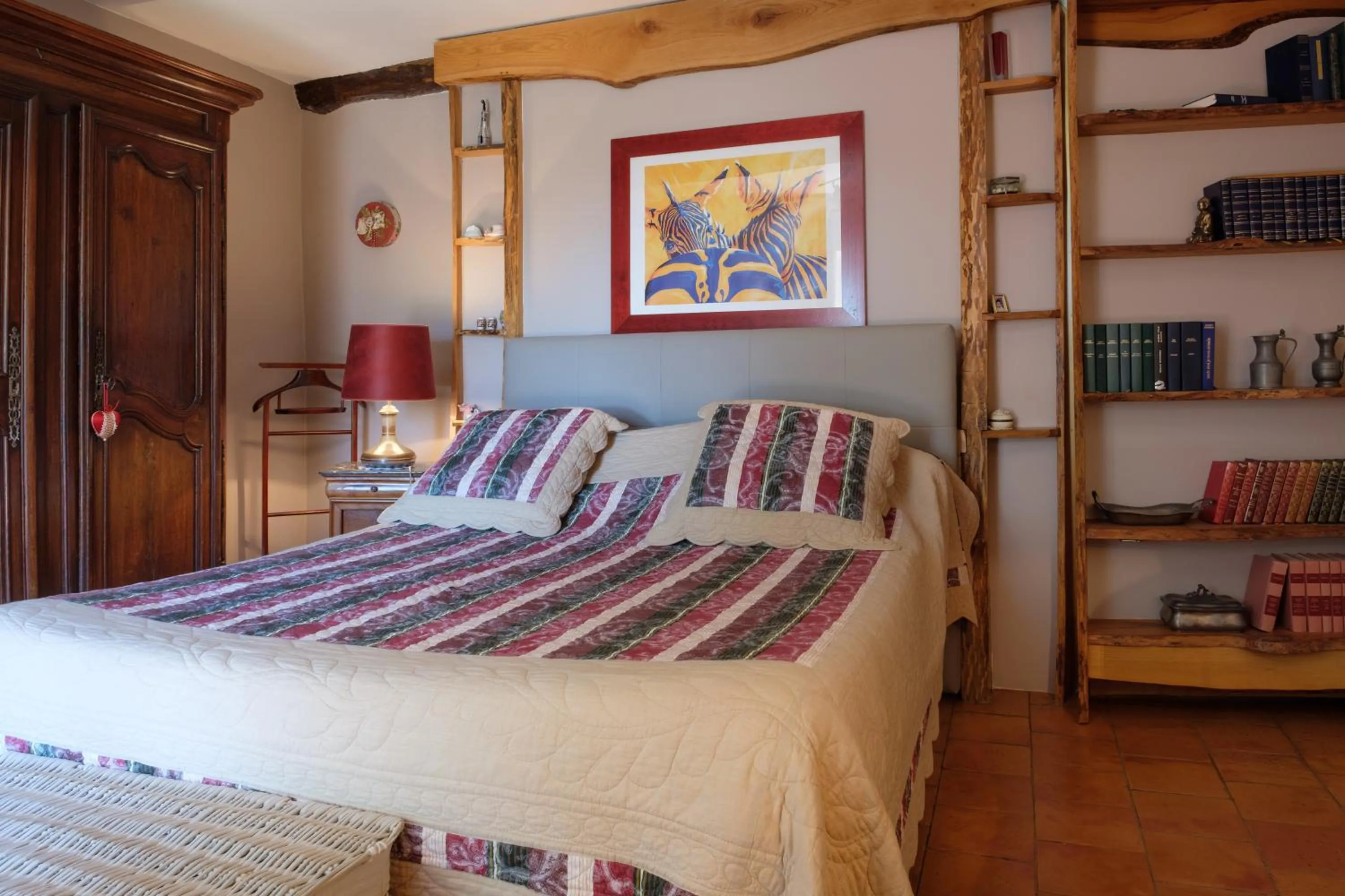 Bedroom, Bed in Domaine de Malouziès
