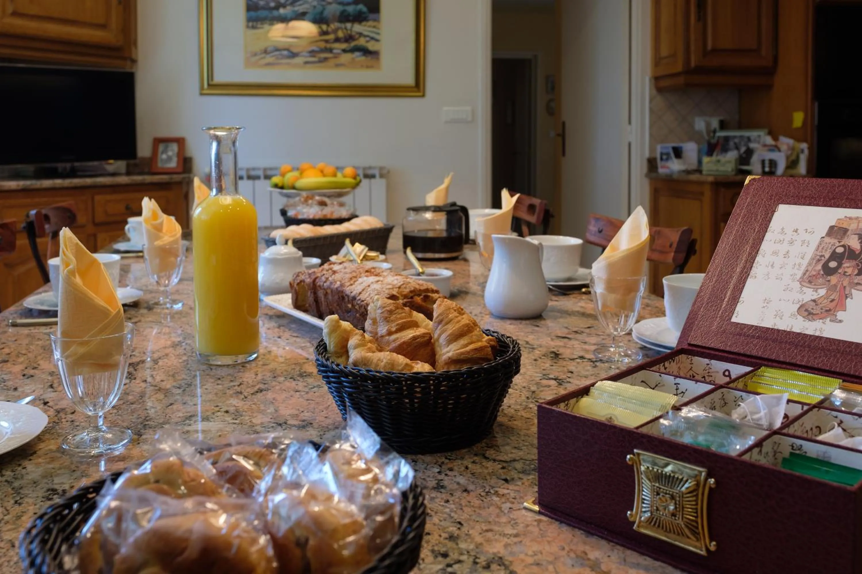 Breakfast in Domaine de Malouziès