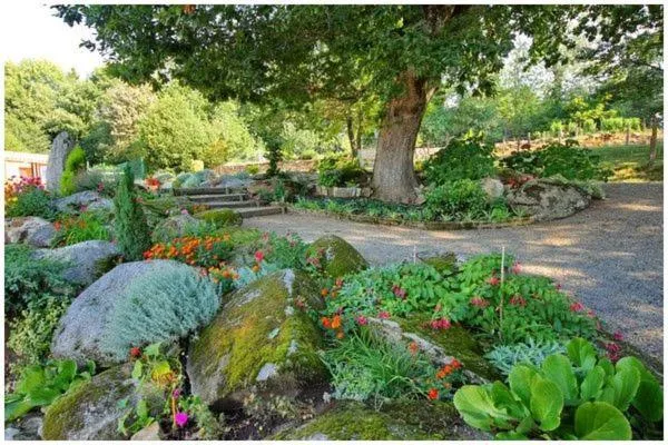Garden in Domaine de Malouziès