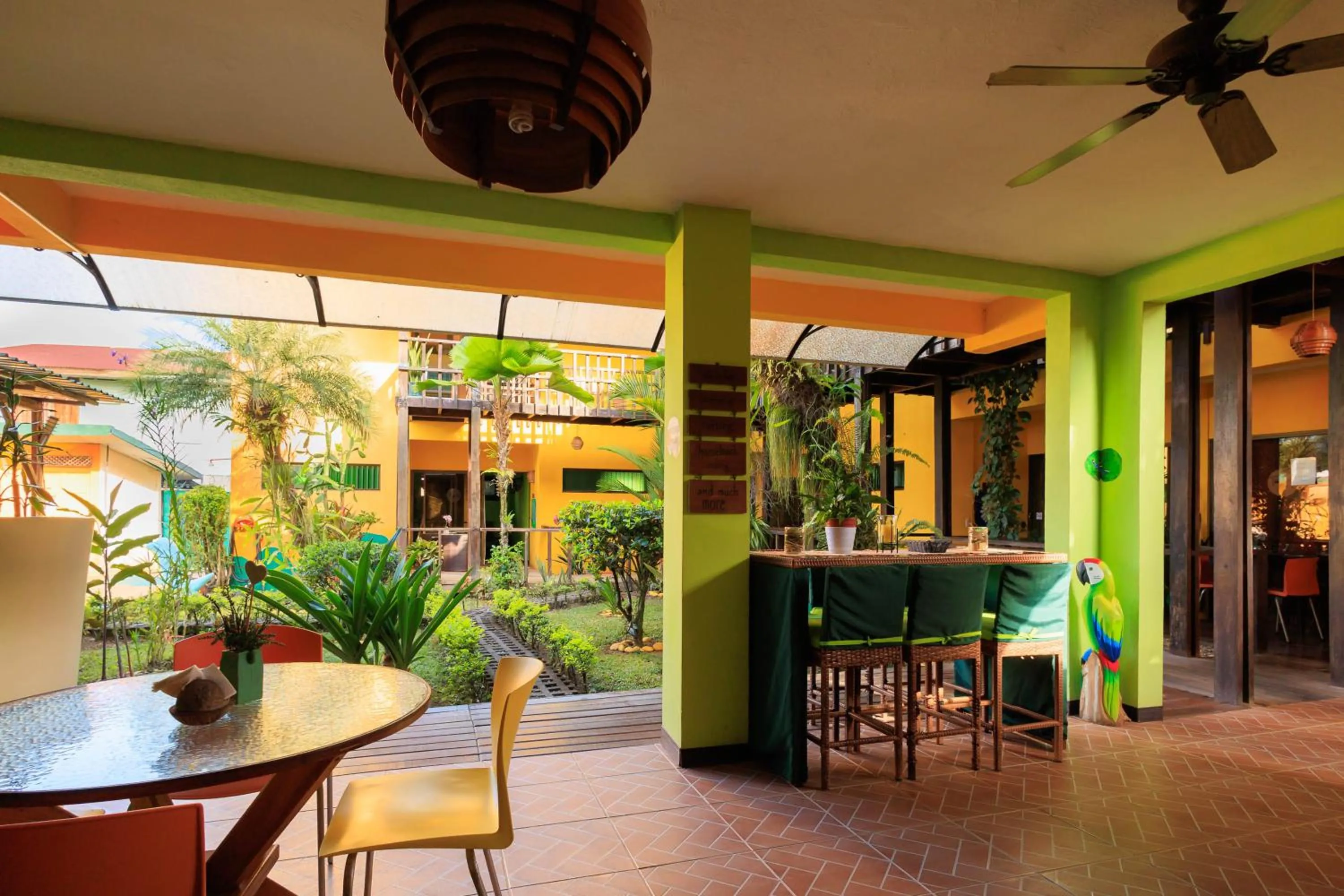 Patio in Hotel Boutique La Casa de las Flores