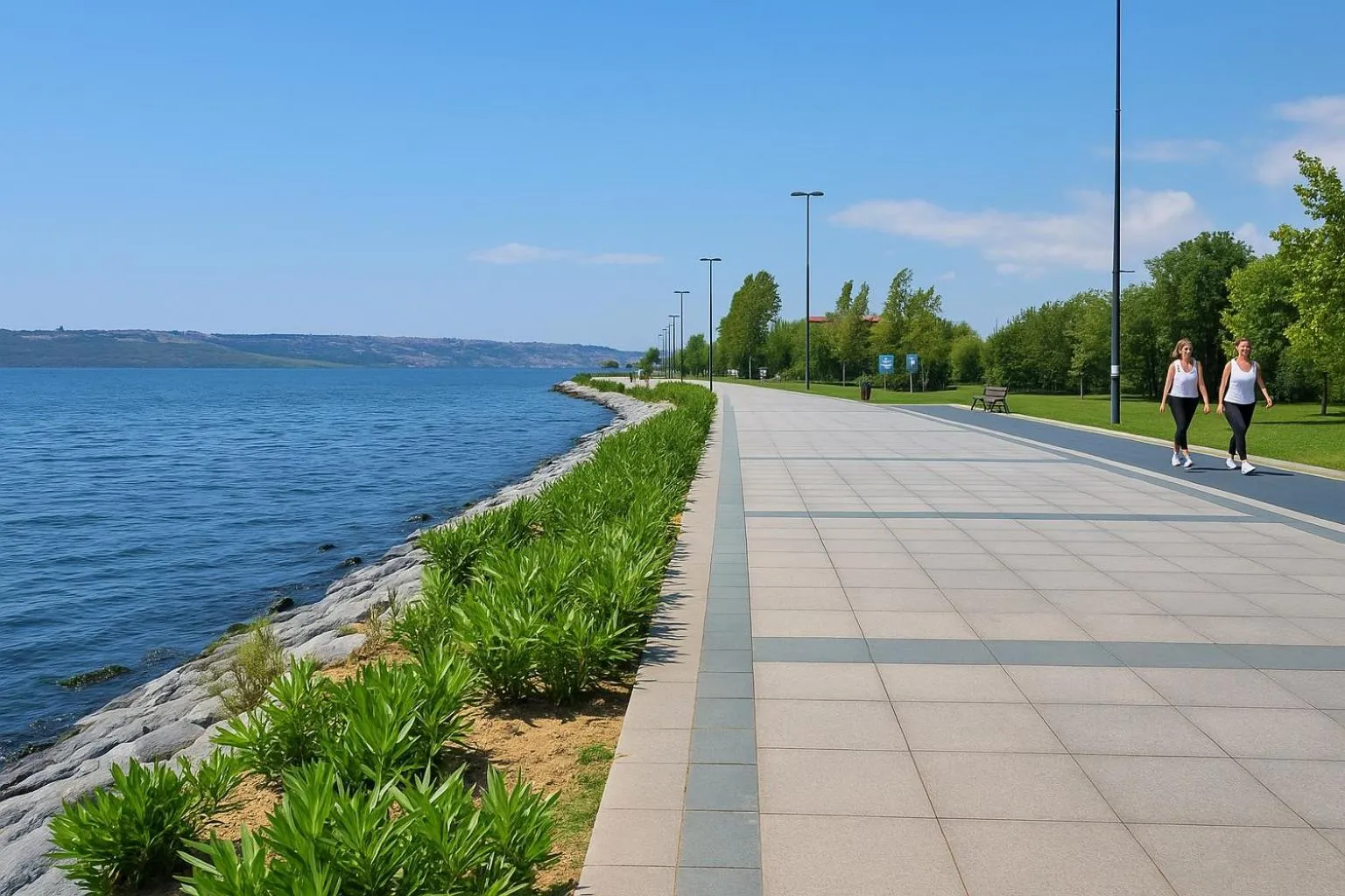 Lake view in Grand Hotel Avcılar