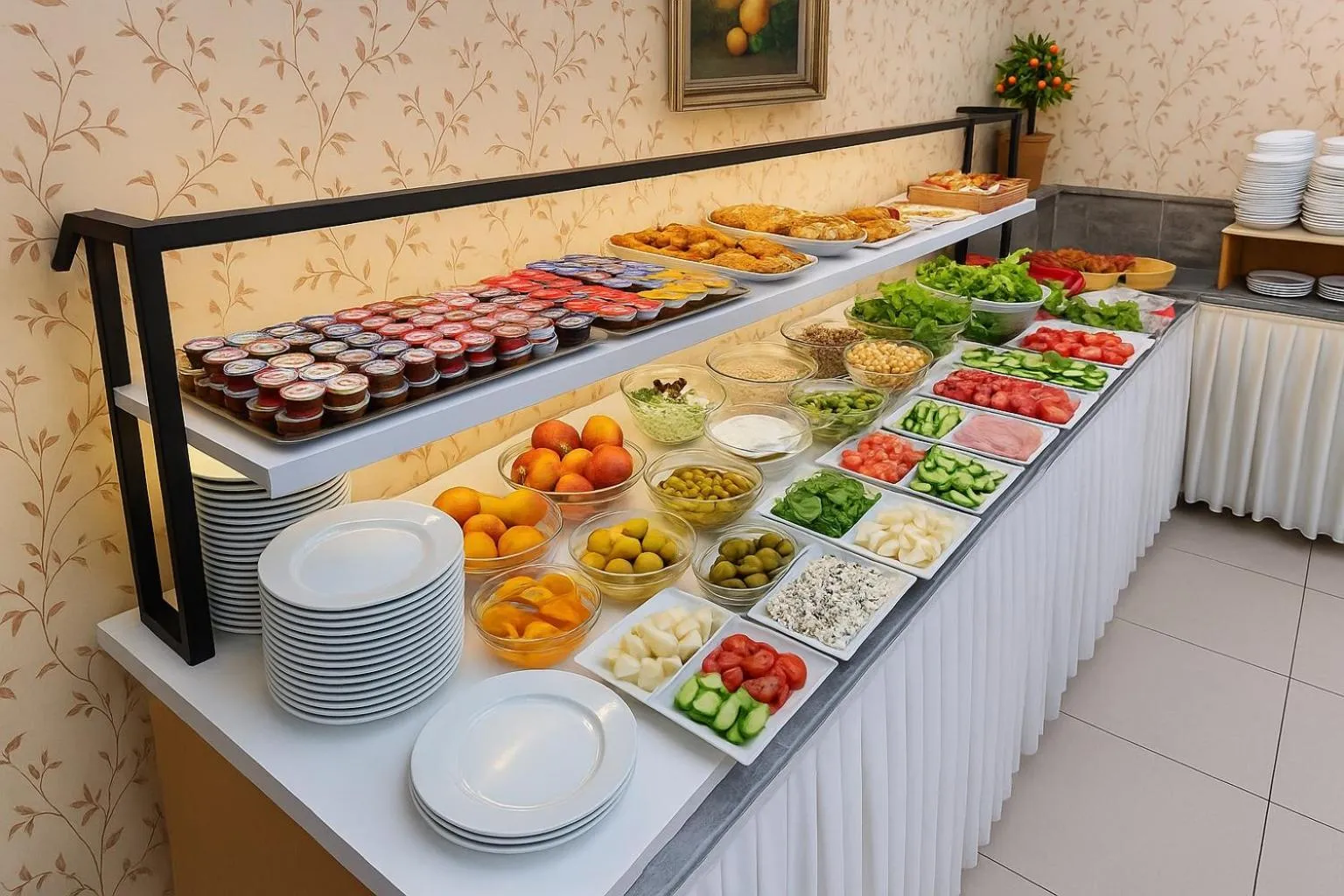 Buffet breakfast in Grand Hotel Avcılar