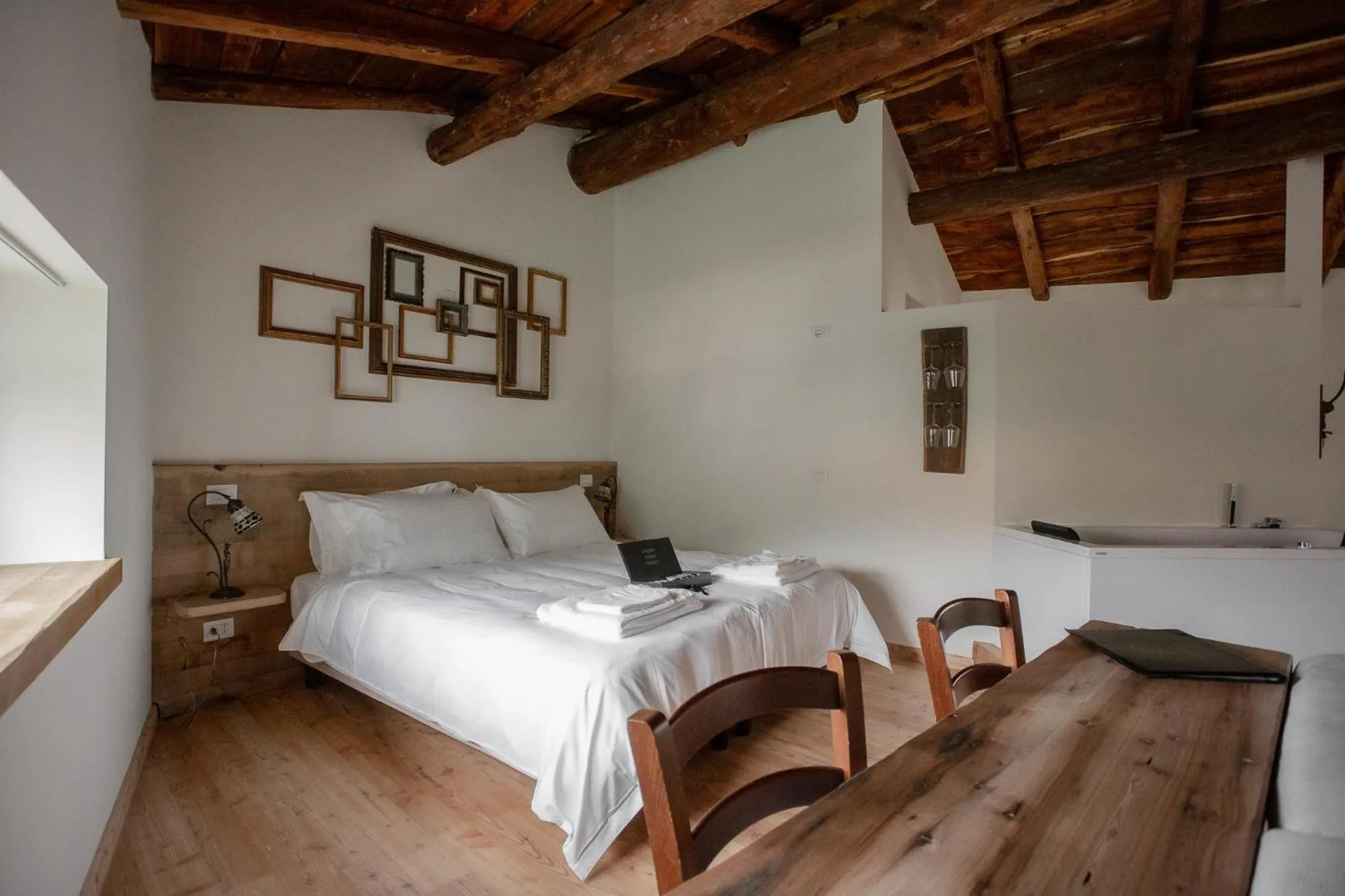 Bed in foresteria stazzona