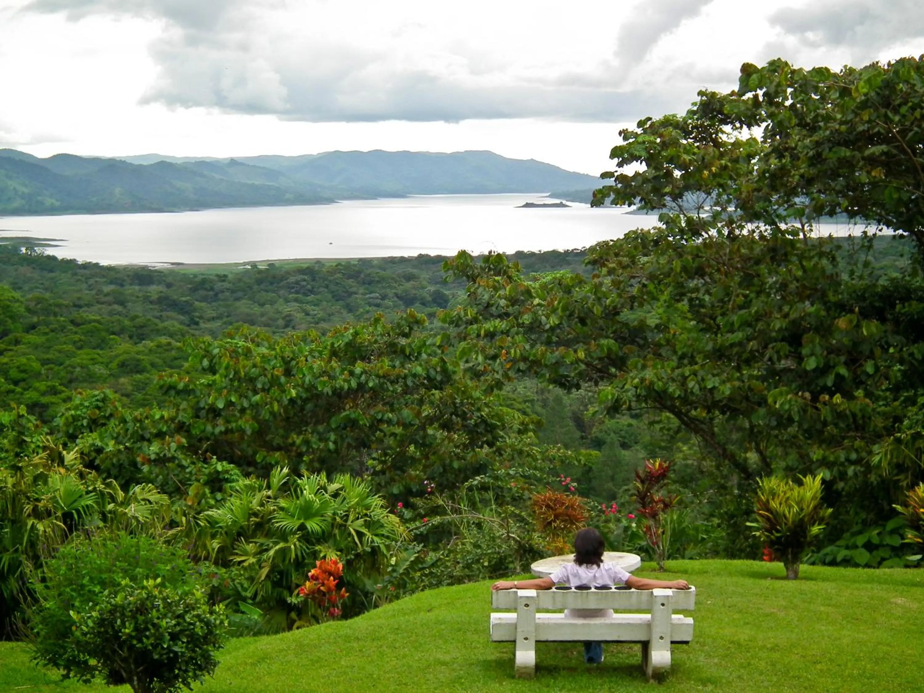 Lake view in Arenal Observatory Lodge & Trails