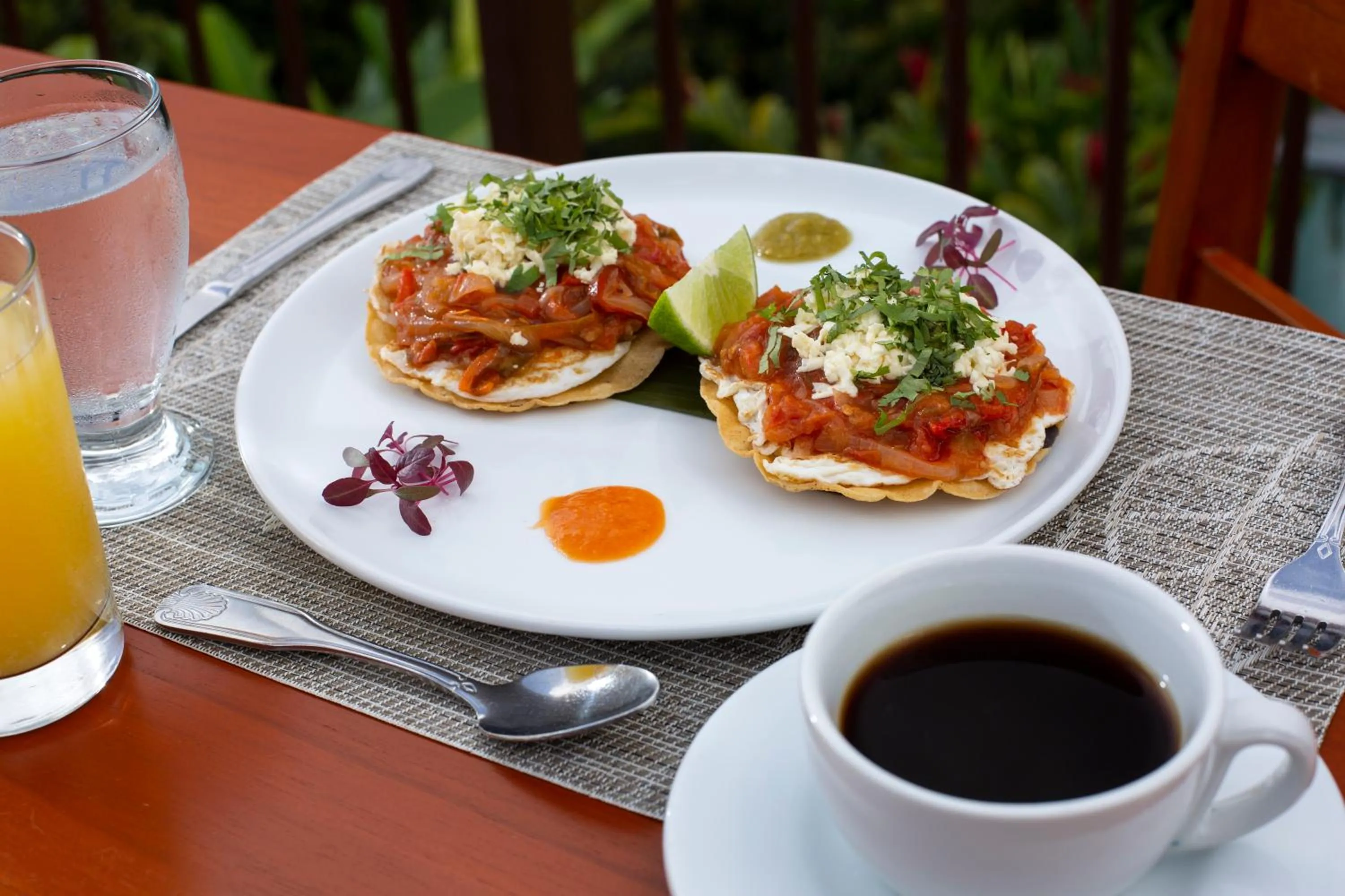 Breakfast in Arenal Observatory Lodge & Trails